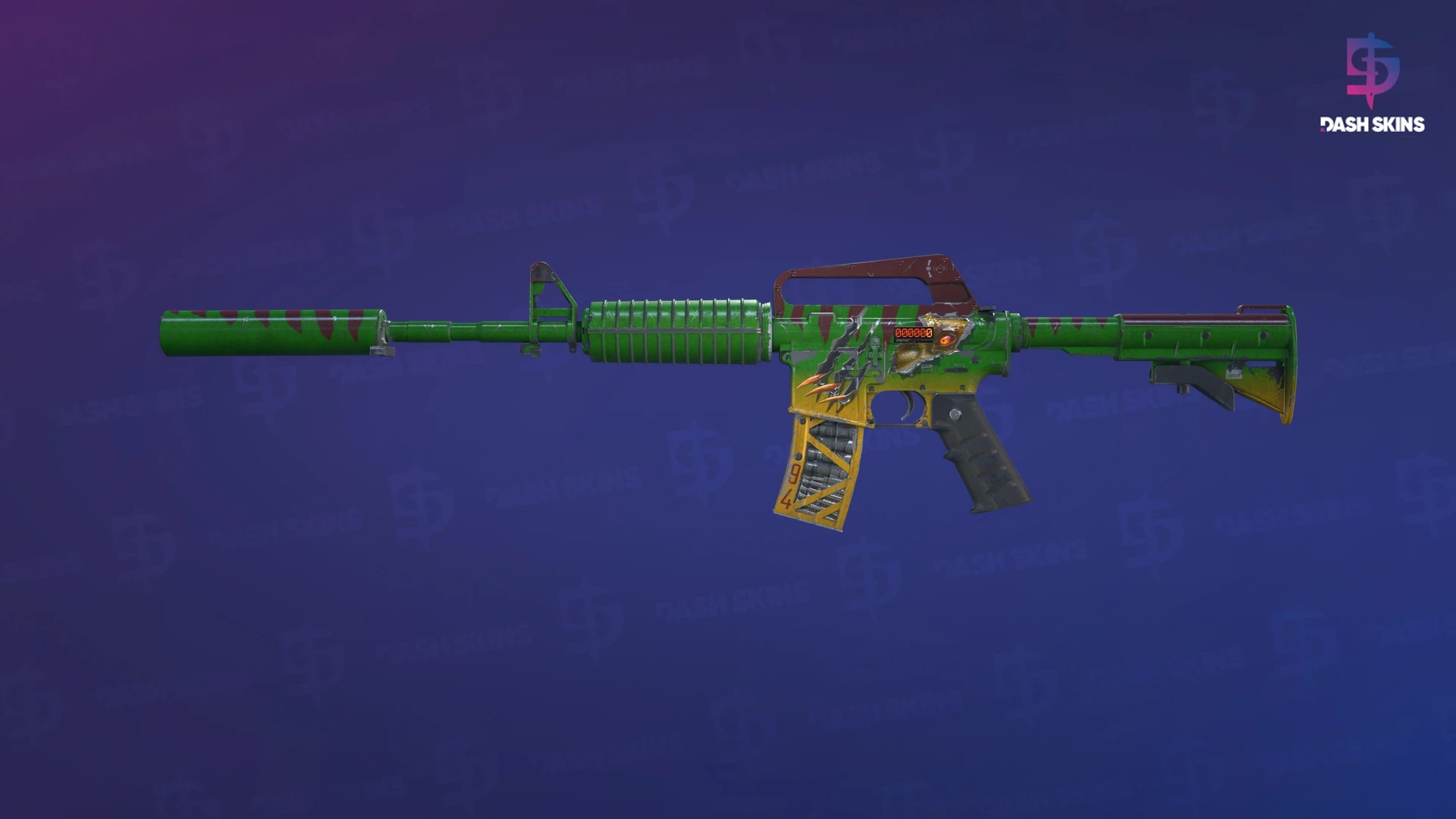StatTrak™ M4A1-S | Emphorosaur-S (Battle-Scarred) Screenshot Playside