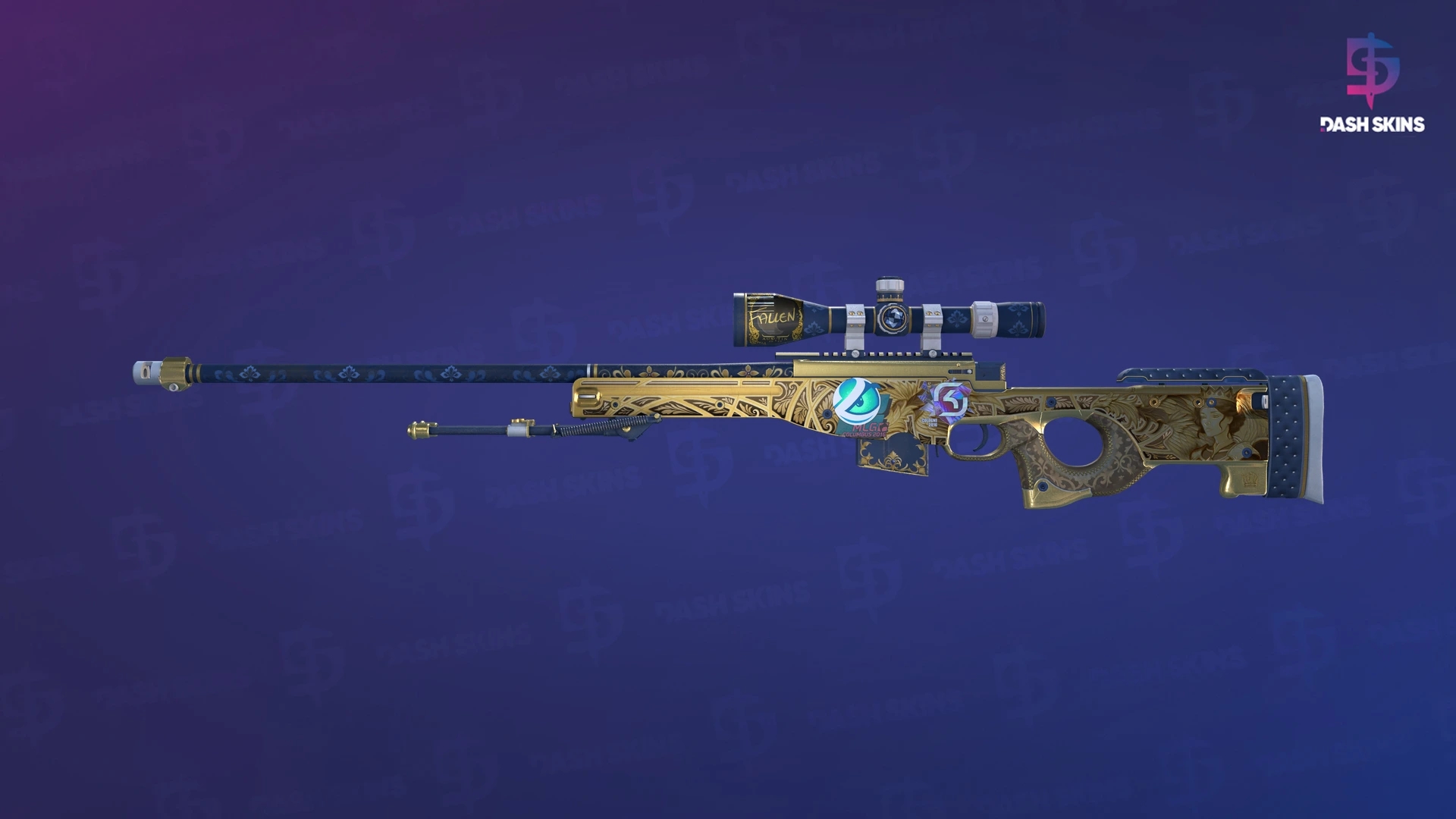 AWP | Queen's Gambit (Minimal Wear) Screenshot Playside