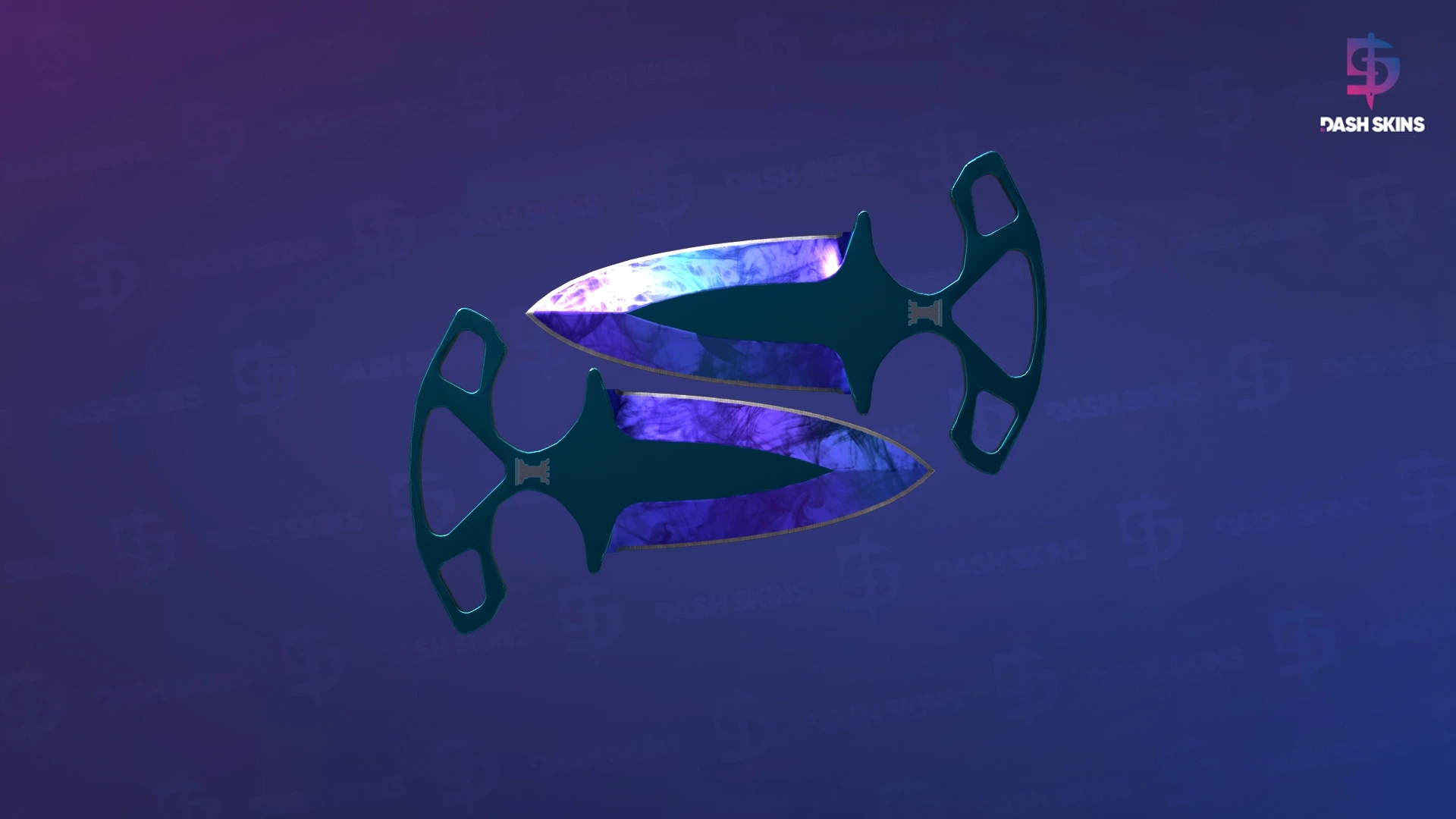 ★ Shadow Daggers | Doppler (Factory New) - Sapphire Screenshot Playside