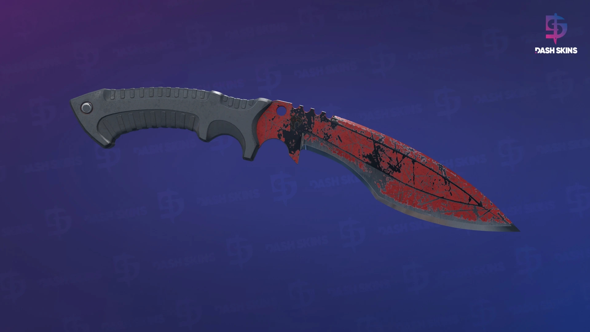 ★ Kukri Knife | Crimson Web (Battle-Scarred) Screenshot Playside