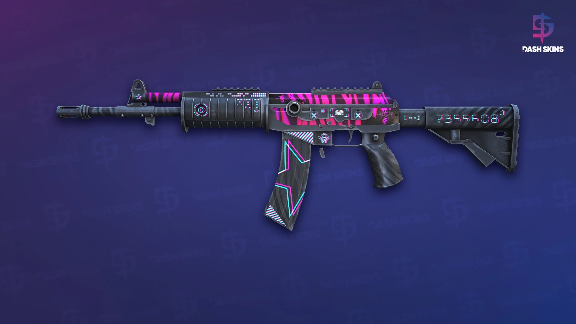 Galil AR | Chromatic Aberration (Field-Tested) Screenshot Playside