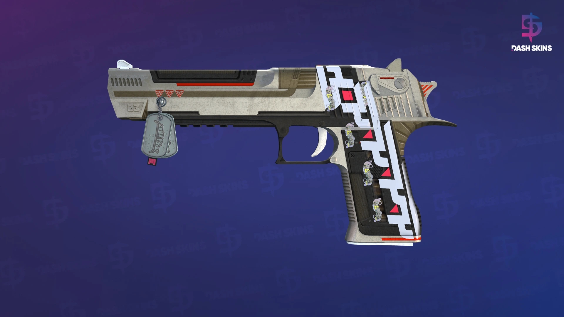 Desert Eagle | Mecha Industries (Well-Worn) Screenshot Playside