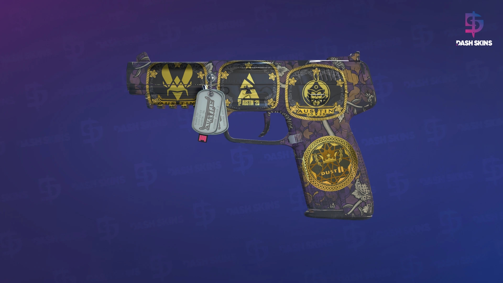 Souvenir Five-SeveN | Withered Vine (Minimal Wear) Screenshot Playside