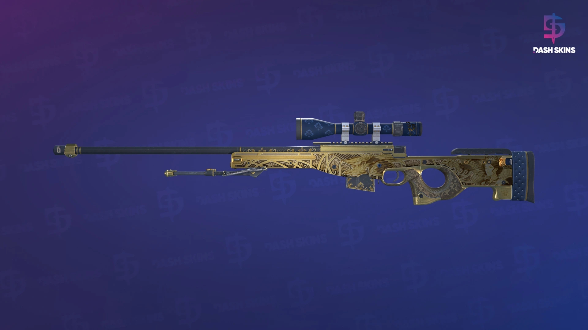 AWP | Queen's Gambit (Field-Tested) Screenshot Playside