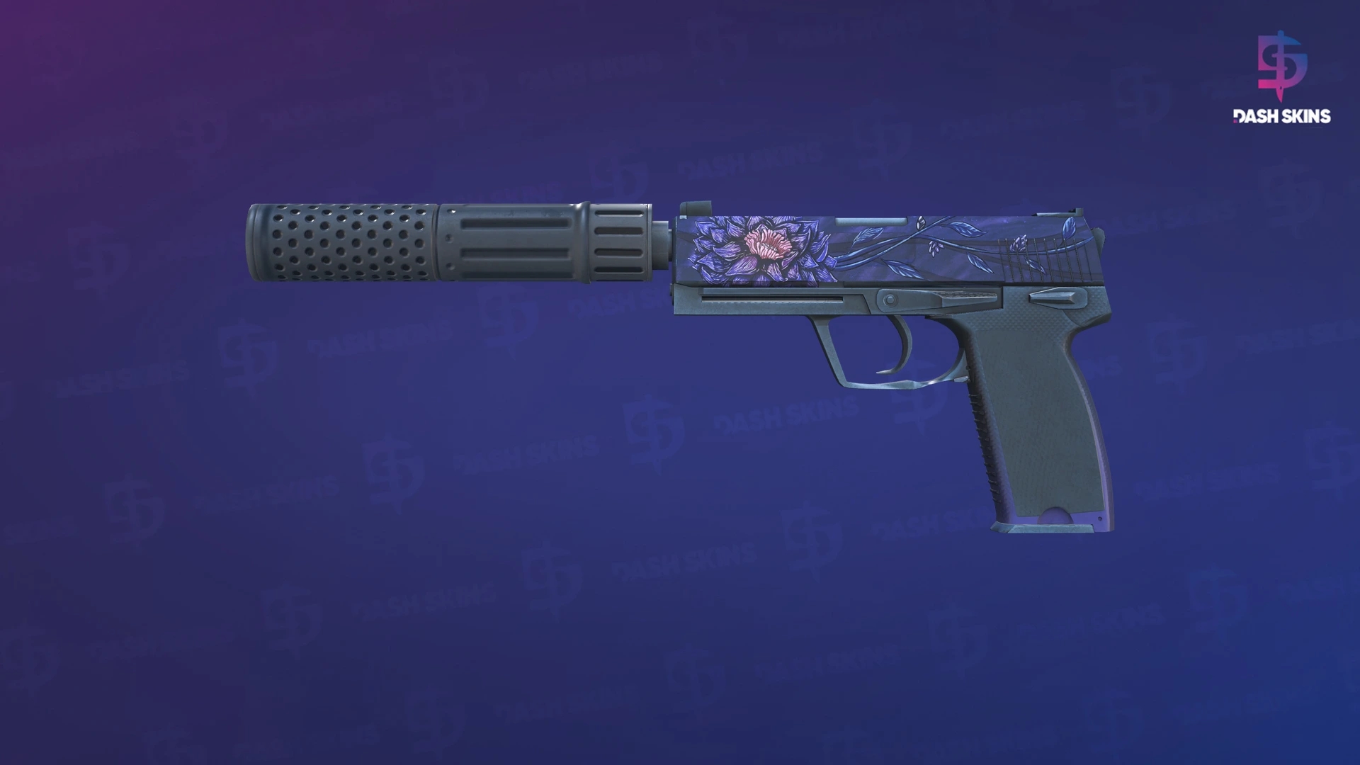 USP-S | Black Lotus (Minimal Wear) Screenshot Playside