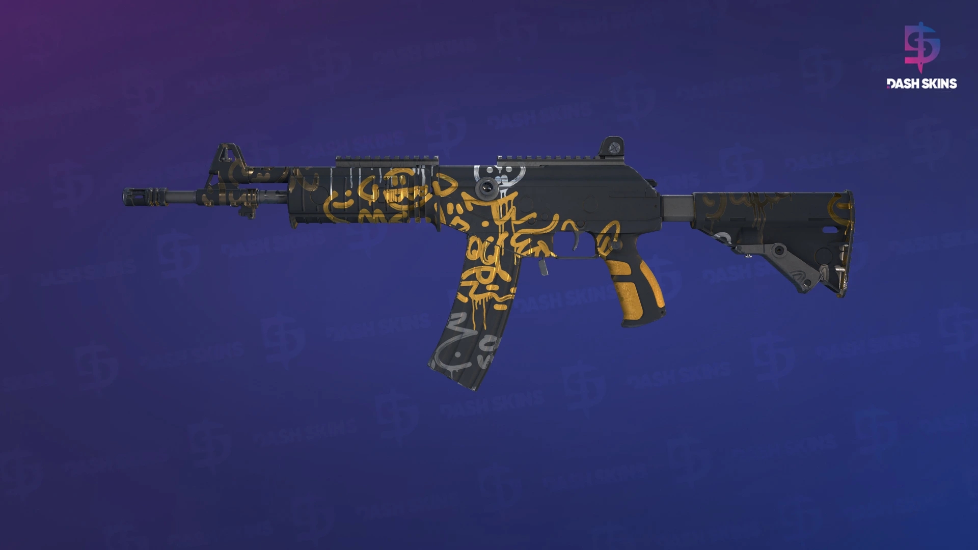 Galil AR | Metallic Squeezer (Minimal Wear) Screenshot Playside