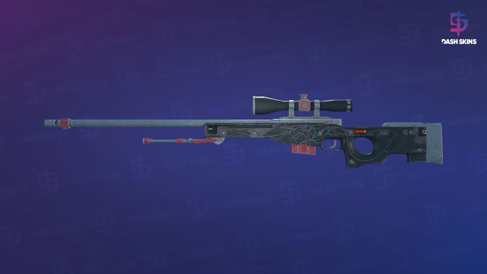 StatTrak™ AWP | Capillary (Field-Tested) Screenshot Playside
