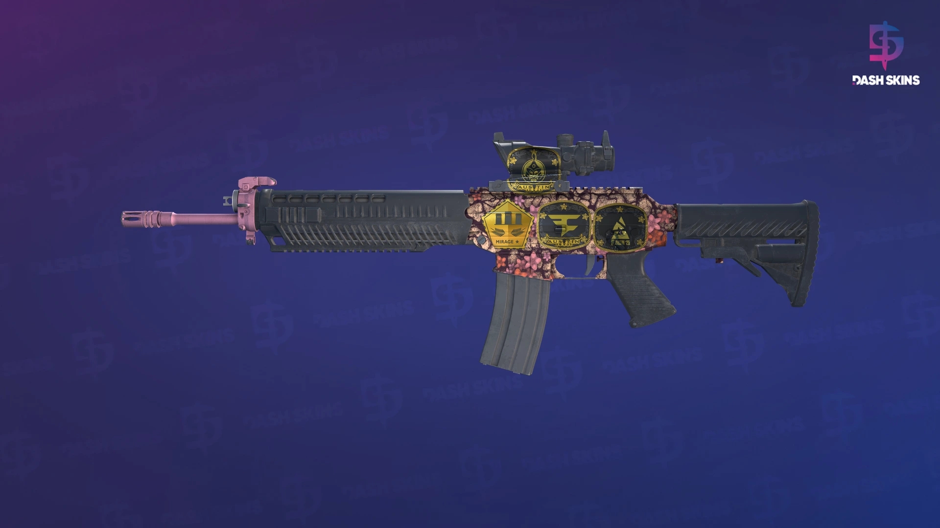 Souvenir SG 553 | Desert Blossom (Field-Tested) Screenshot Playside