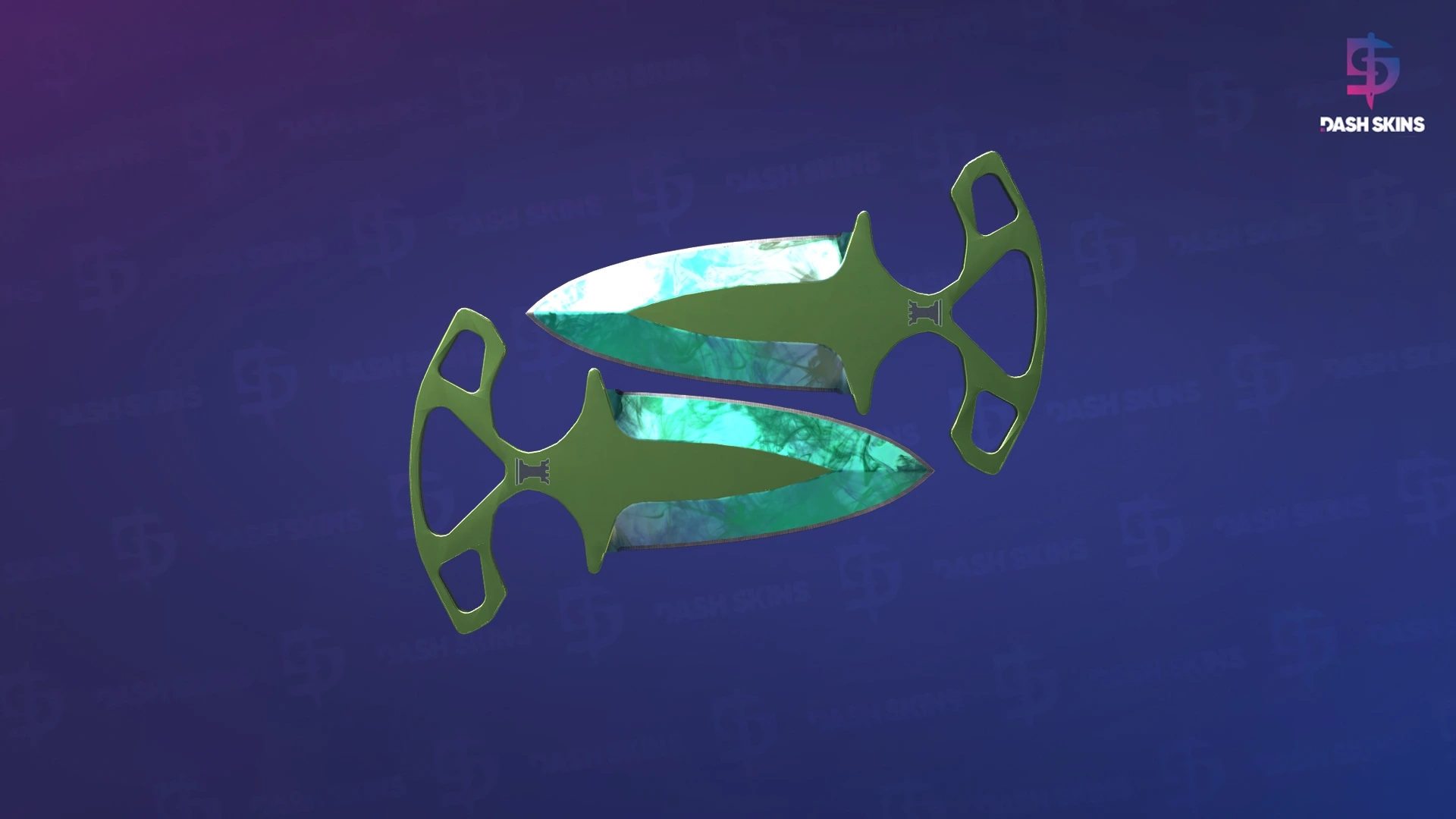 ★ Shadow Daggers | Gamma Doppler (Factory New) - Phase 2 Screenshot Playside