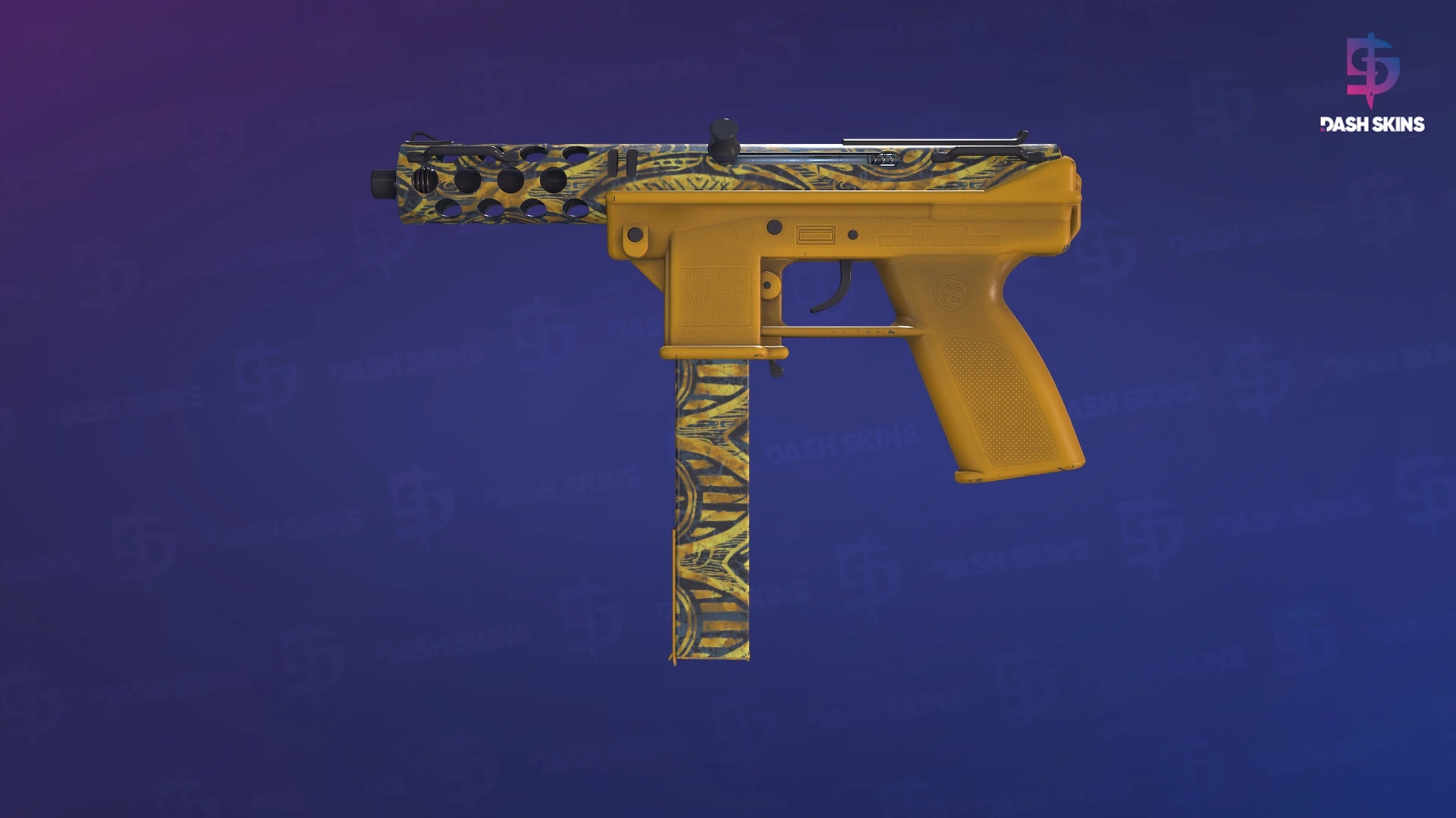 Tec-9 | Banana Leaf (Factory New) Screenshot Playside