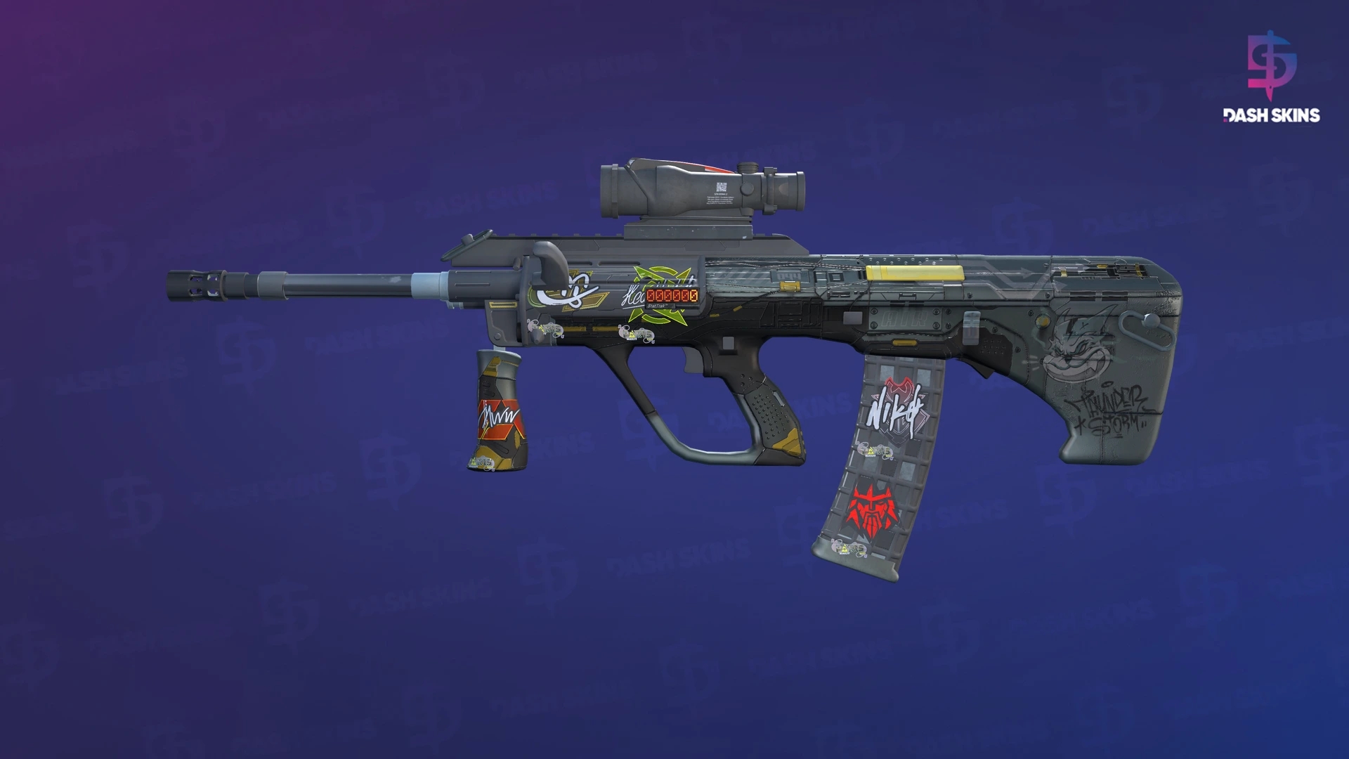 StatTrak™ AUG | Tom Cat (Factory New) Screenshot Playside