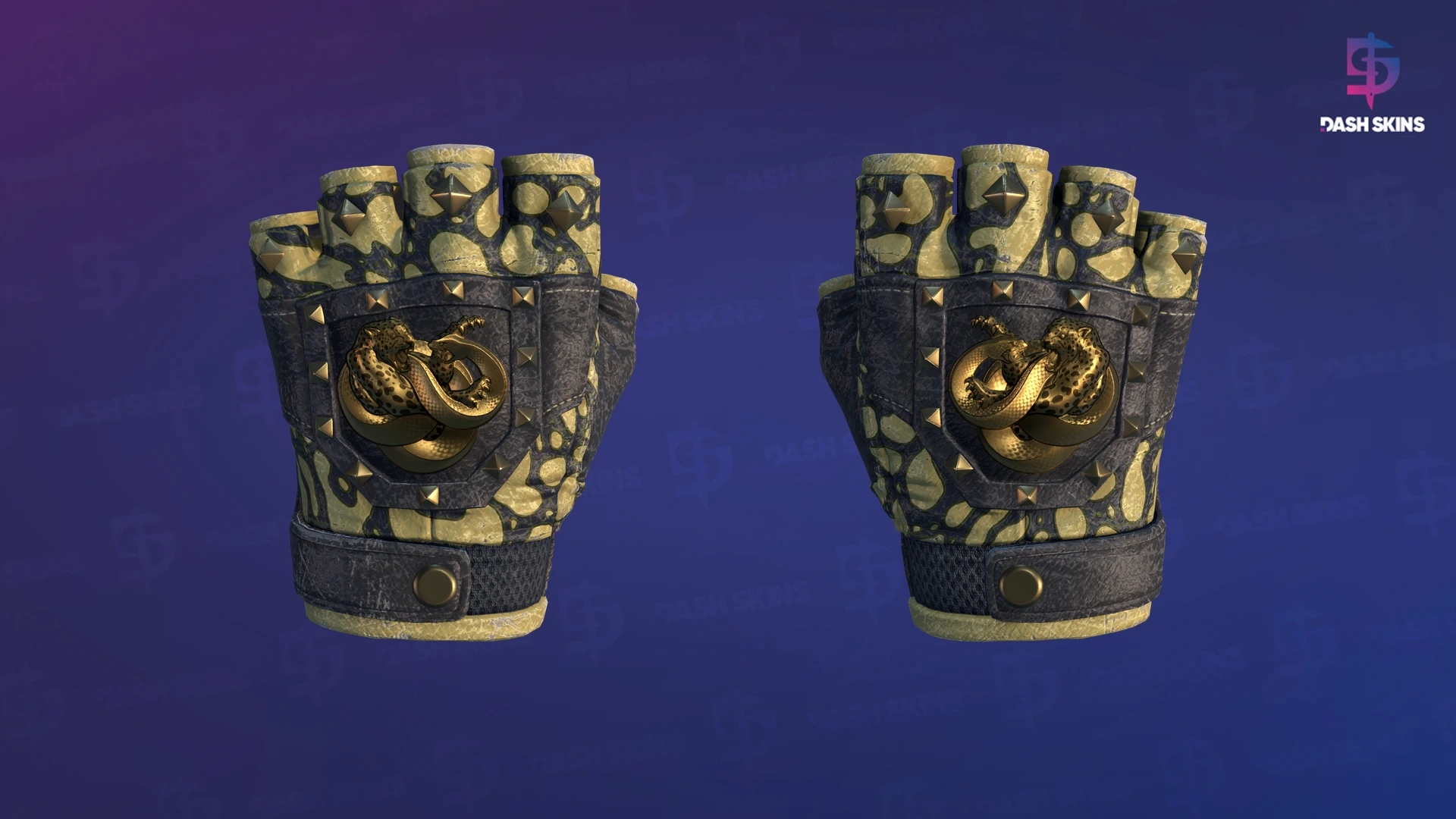 ★ Broken Fang Gloves | Yellow-banded (Well-Worn) Screenshot Playside