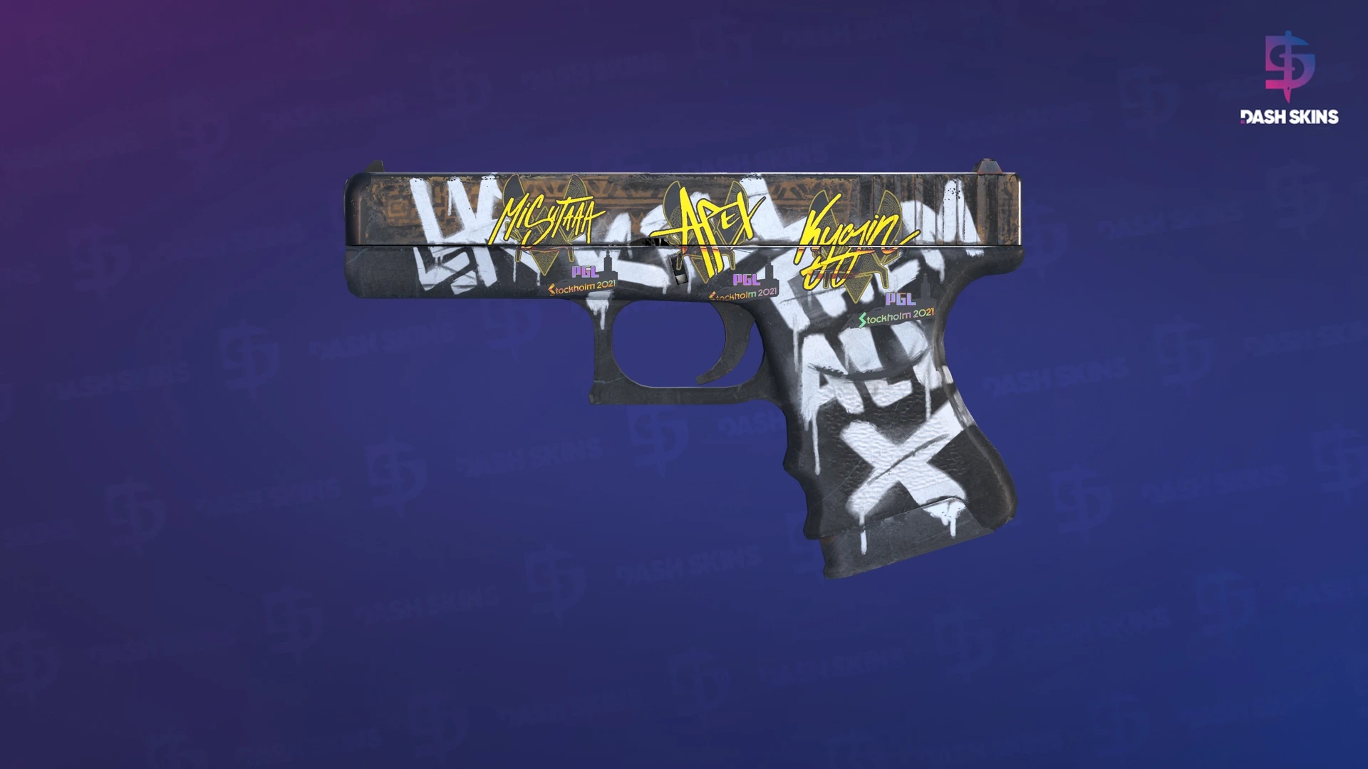 Glock-18 | Wasteland Rebel (Minimal Wear) Screenshot Playside