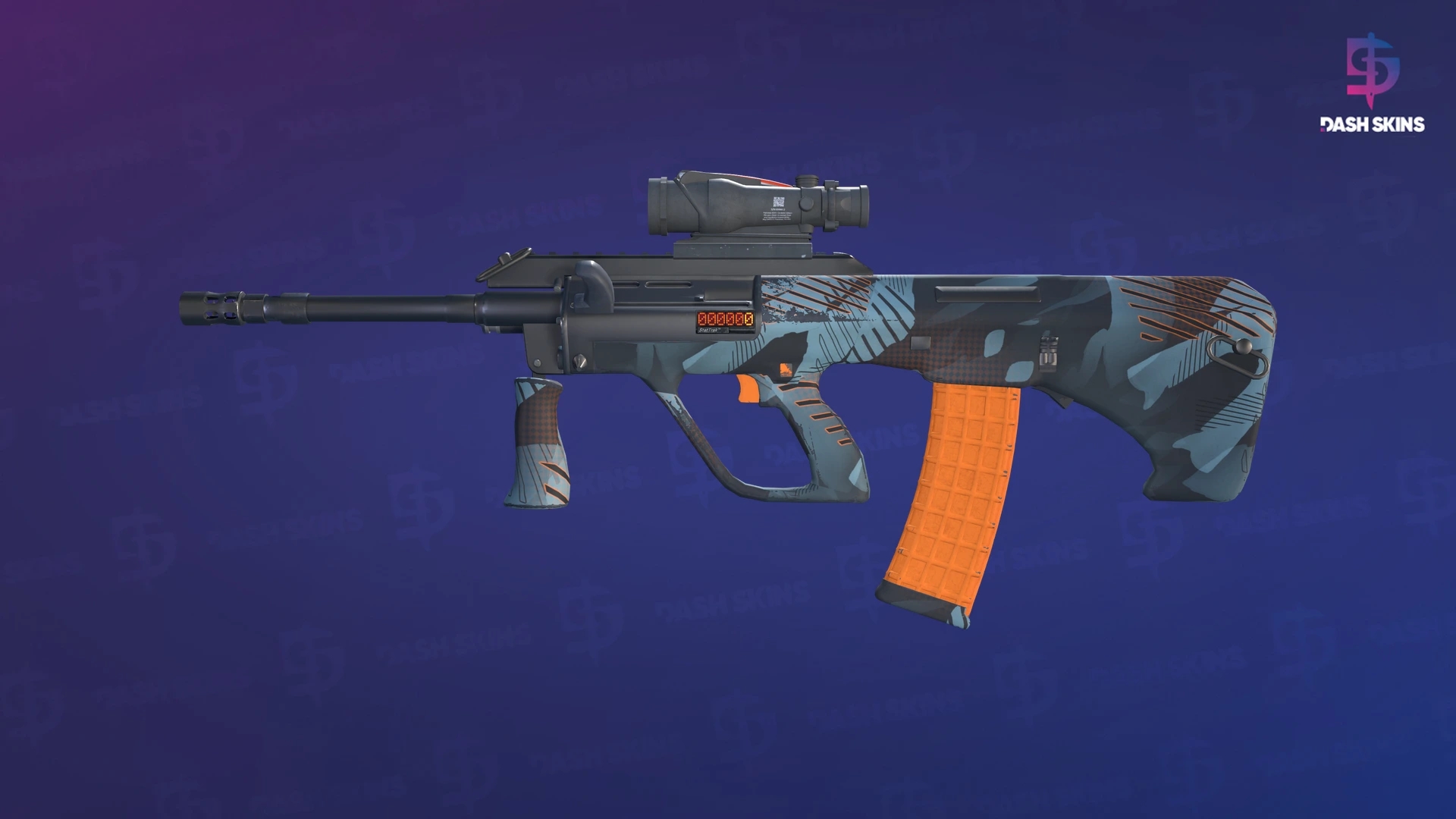 StatTrak™ AUG | Amber Slipstream (Factory New) Screenshot Playside