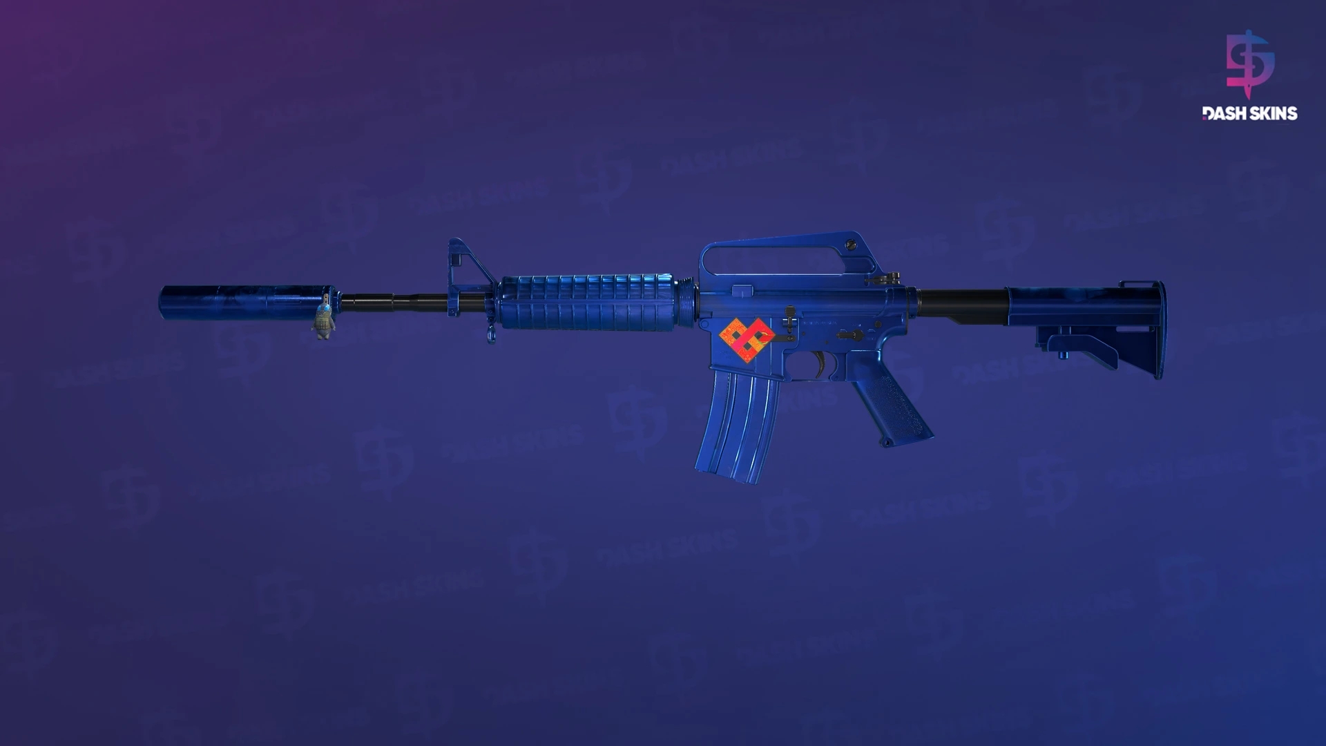 M4A1-S | Blue Phosphor (Factory New) Screenshot Playside