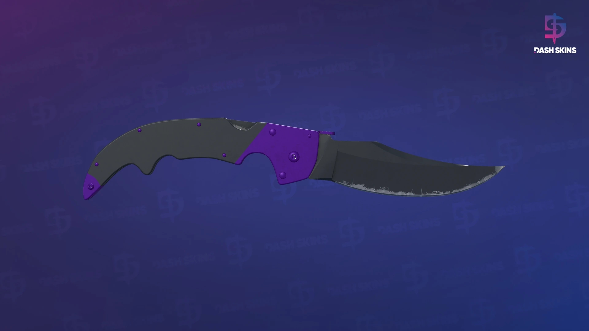 ★ Falchion Knife | Ultraviolet (Field-Tested) Screenshot Playside