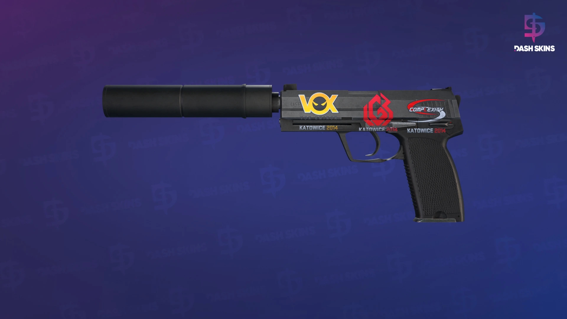 USP-S | Stainless (Field-Tested) Screenshot Playside