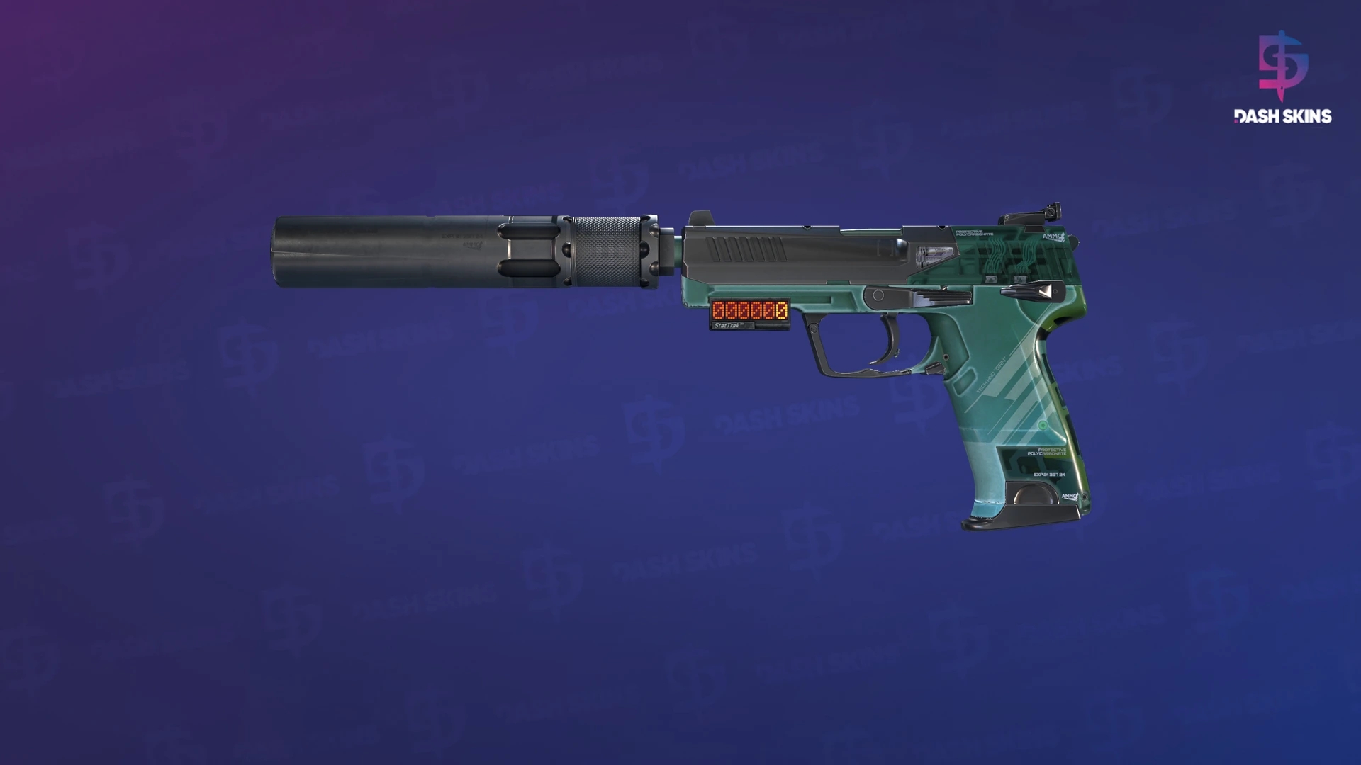 StatTrak™ USP-S | PC-GRN (Minimal Wear) Screenshot Playside