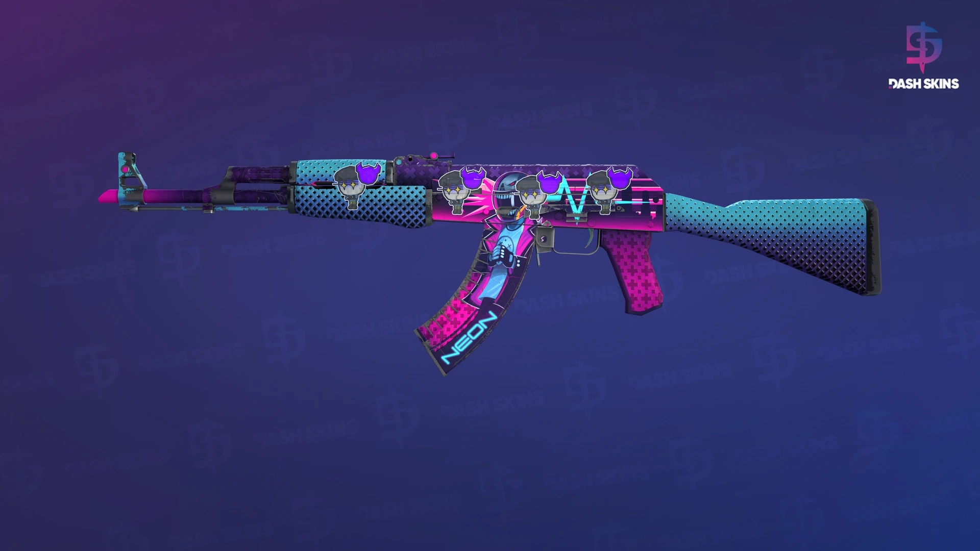AK-47 | Neon Rider (Field-Tested) Screenshot Playside