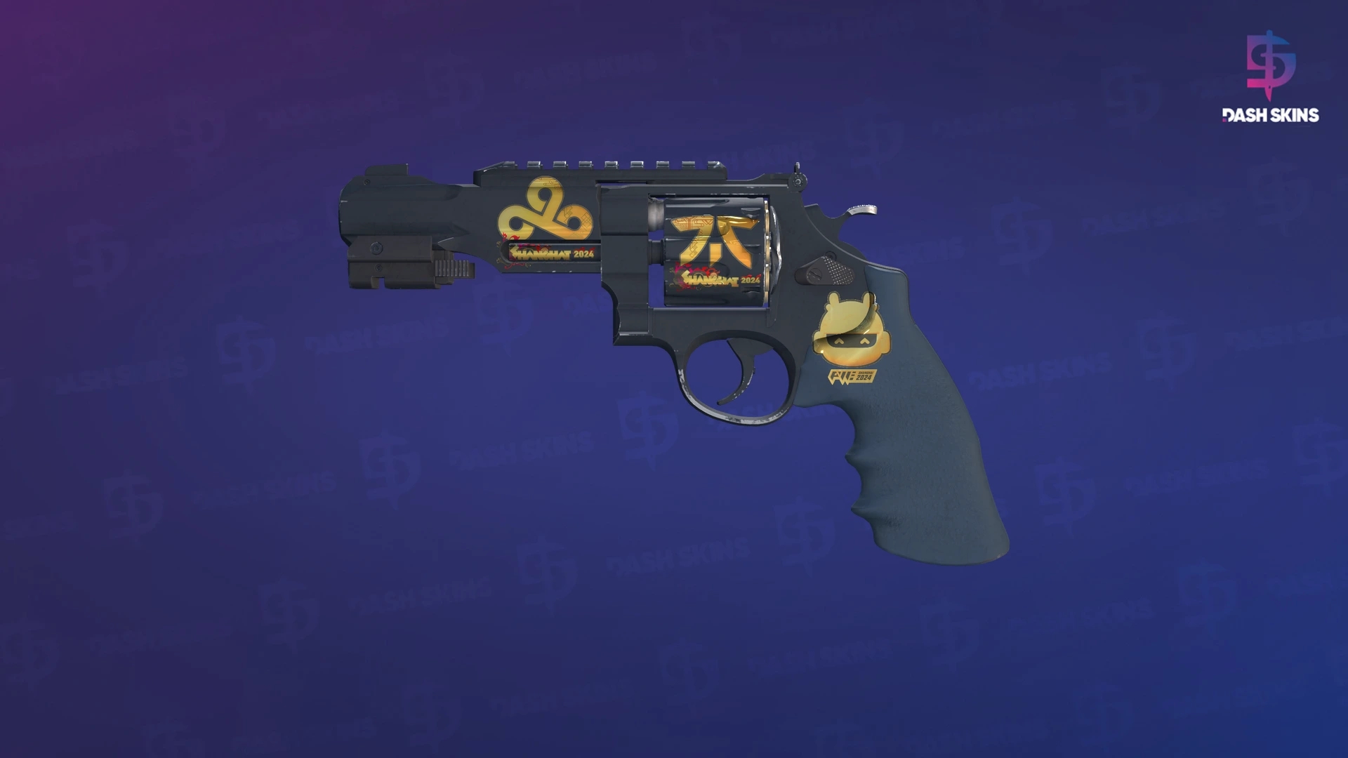 Souvenir R8 Revolver | Night (Minimal Wear) Screenshot Playside