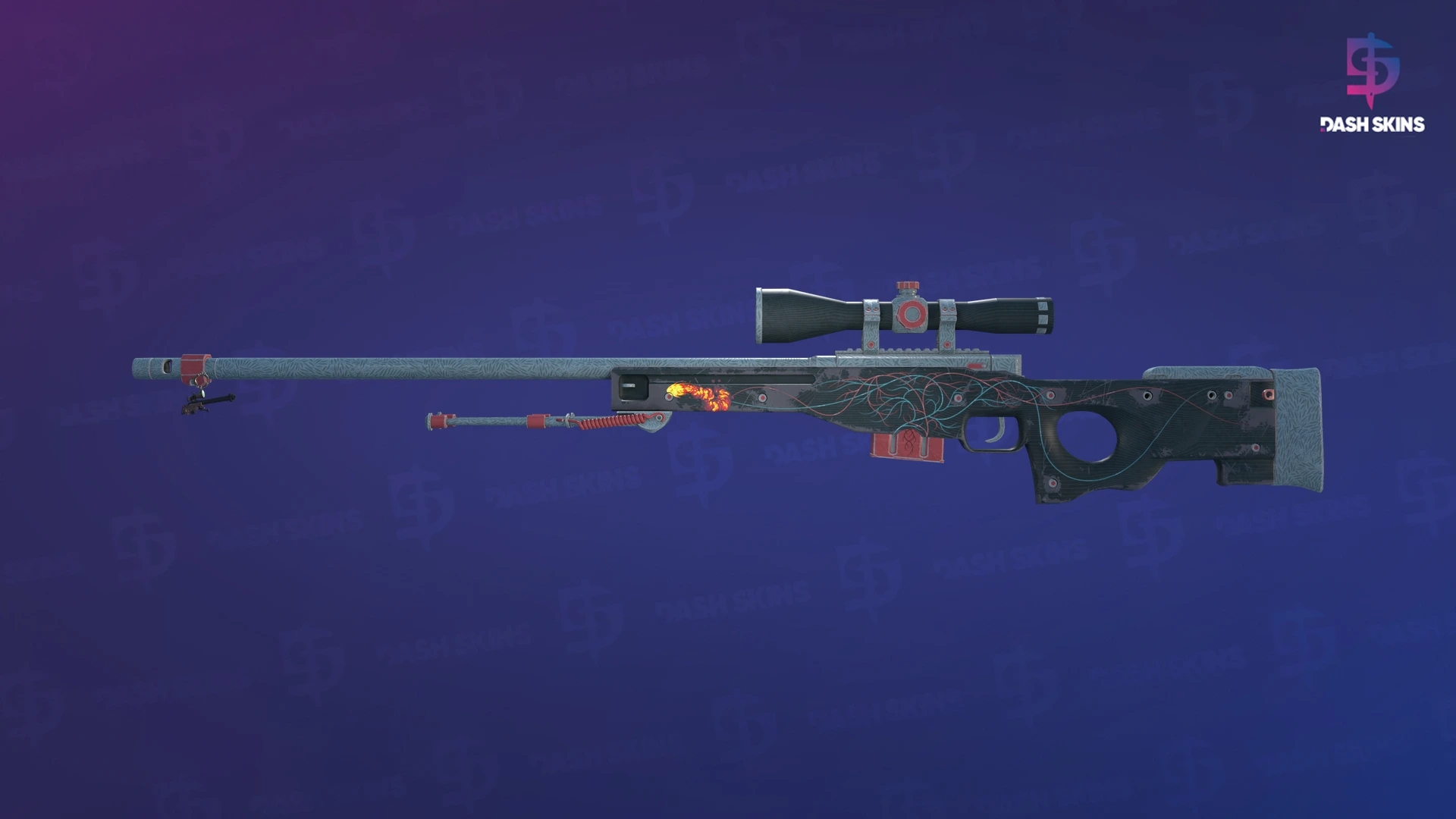 AWP | Capillary (Field-Tested) Screenshot Playside