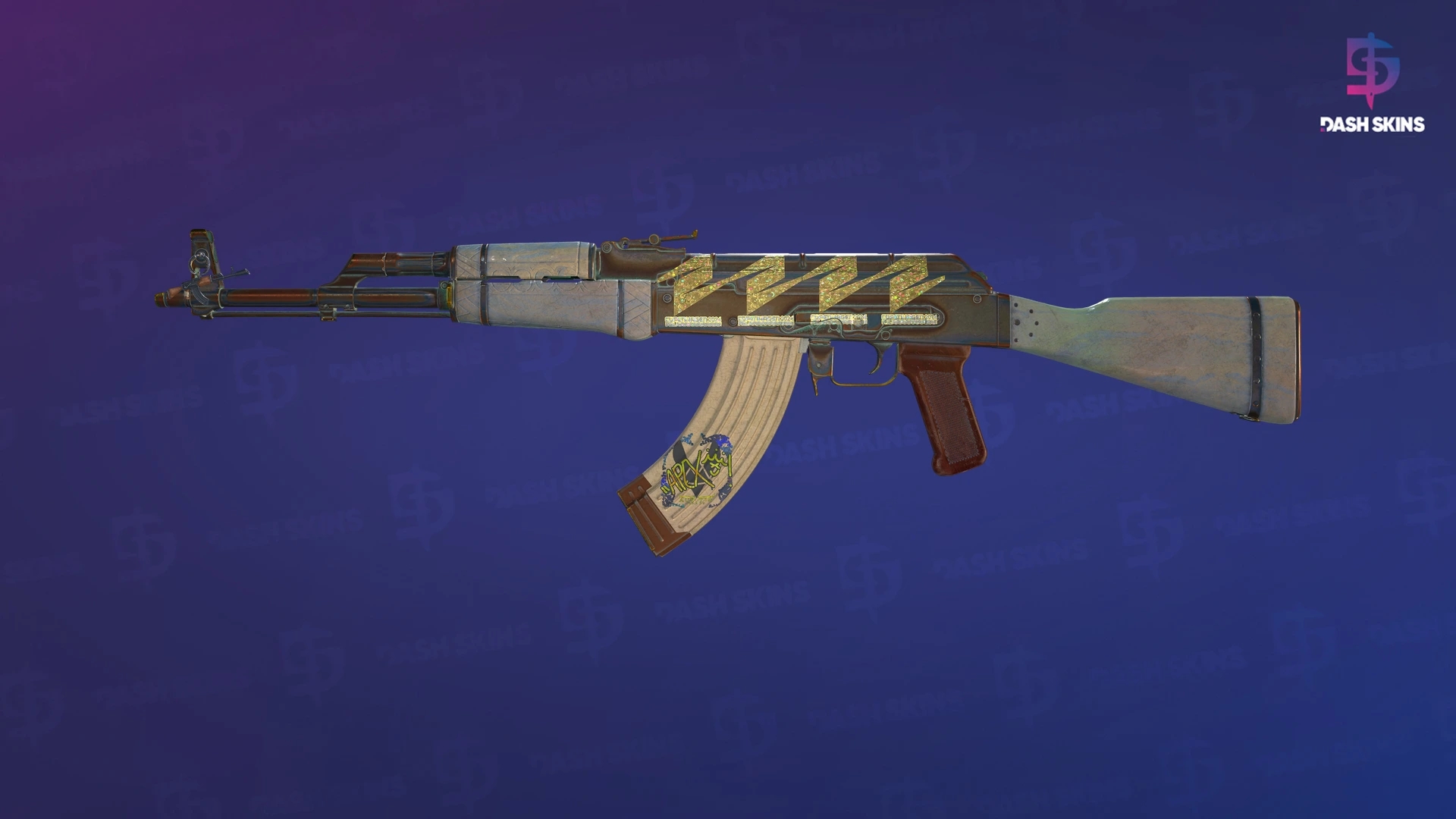 AK-47 | Aphrodite (Well-Worn) Screenshot Playside