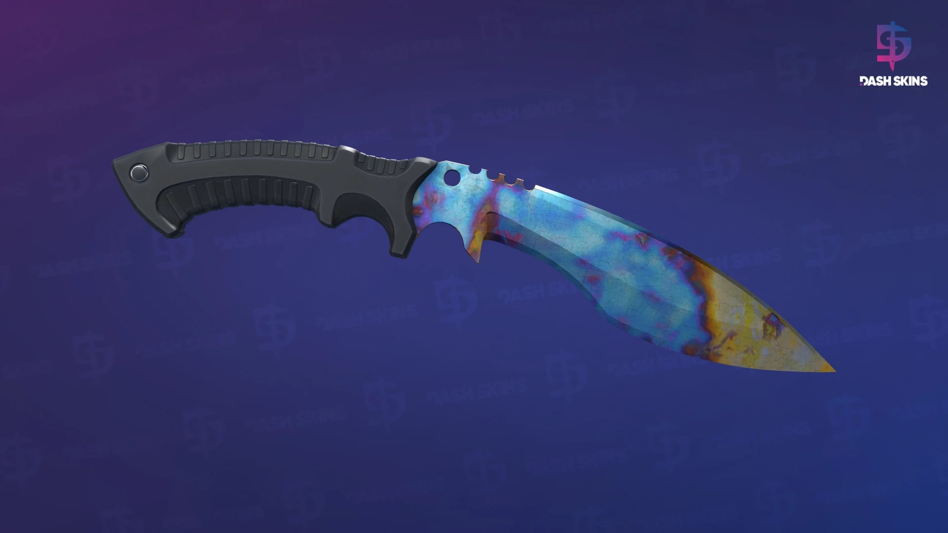 ★ Kukri Knife | Case Hardened (Well-Worn) Screenshot Playside