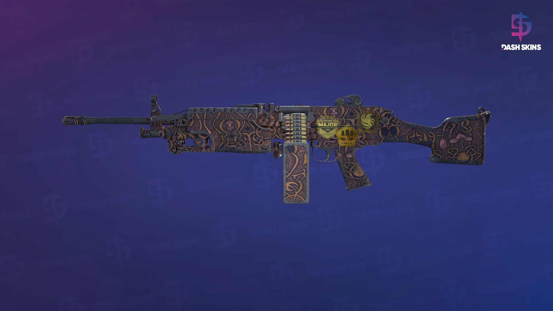 Souvenir M249 | Humidor (Field-Tested) Screenshot Playside