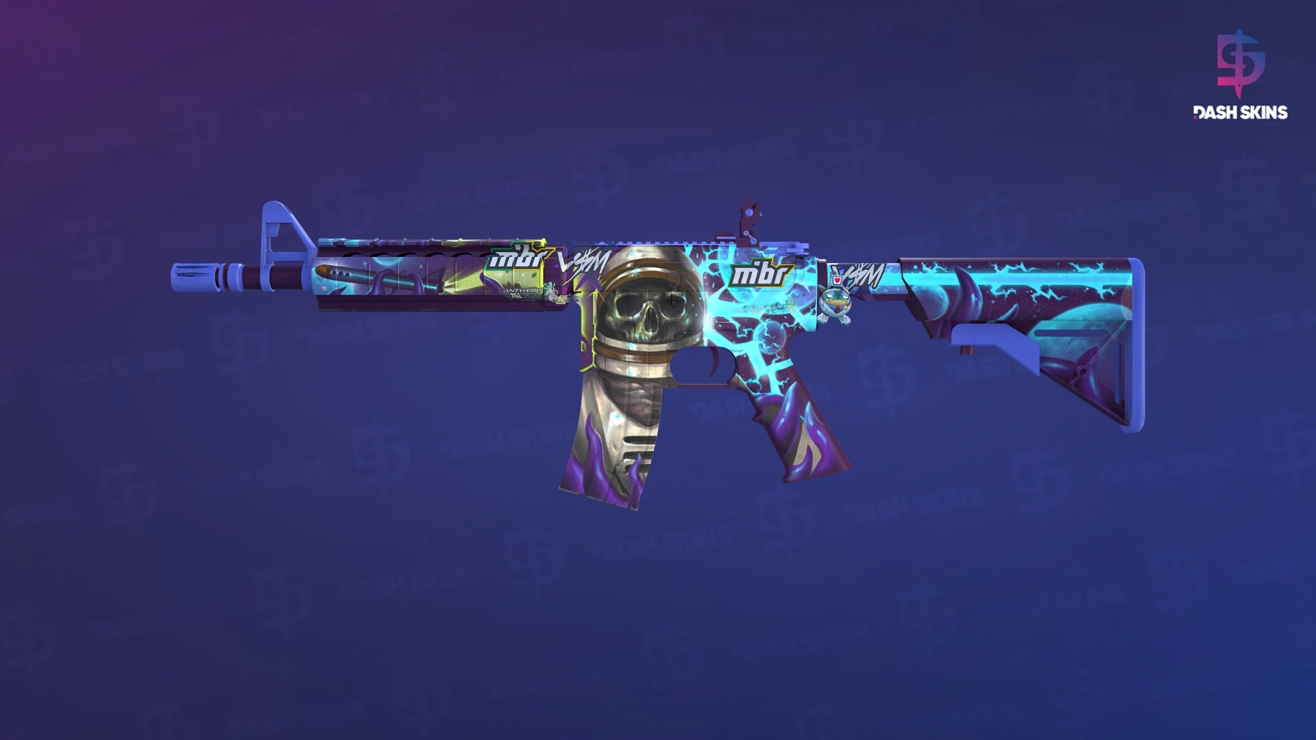 M4A4 | Desolate Space (Field-Tested) Screenshot Playside