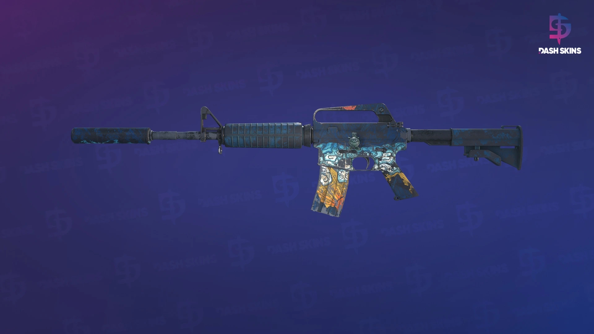 M4A1-S | Solitude (Battle-Scarred) Screenshot Playside