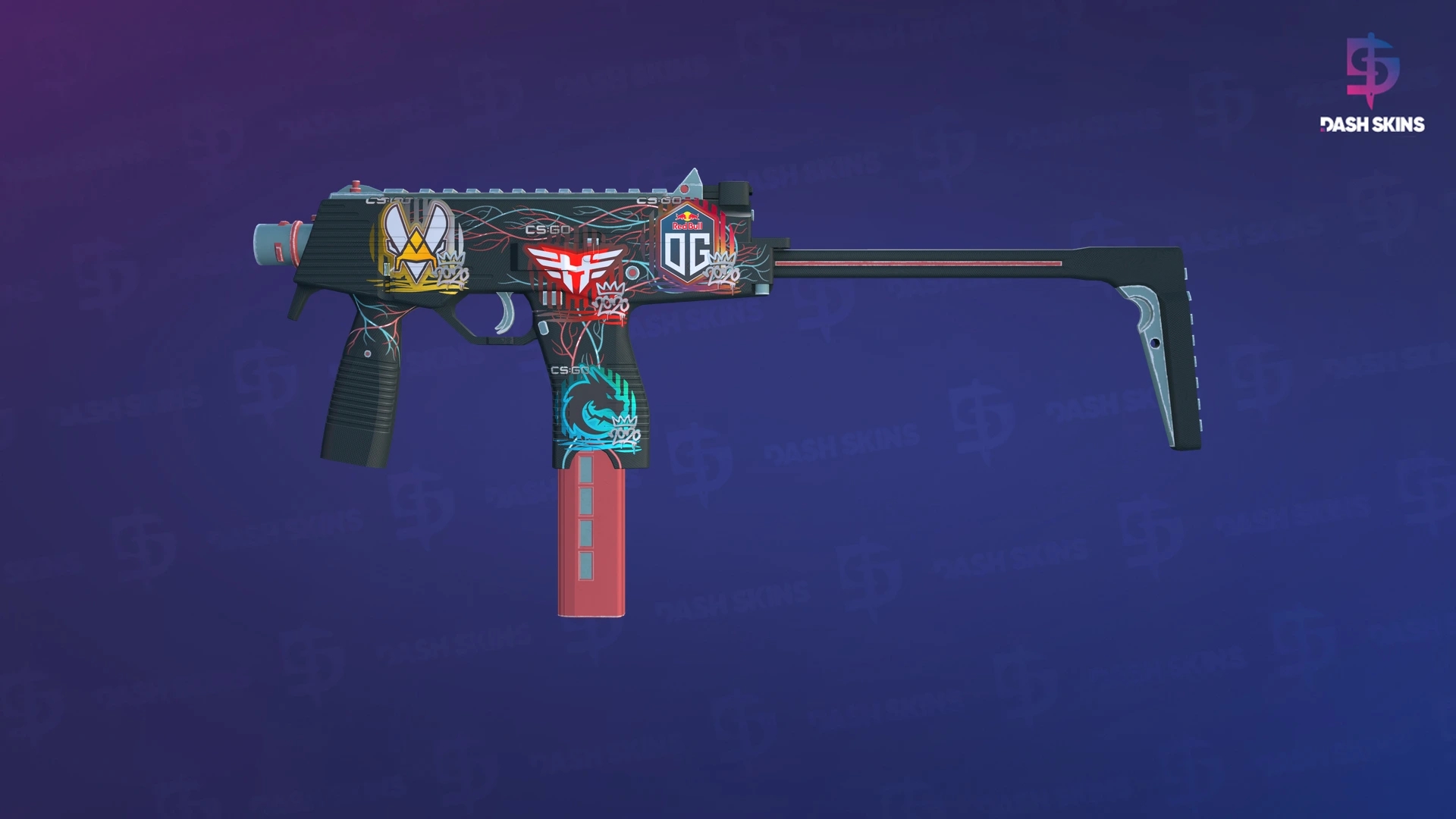 MP9 | Capillary (Factory New) Screenshot Playside