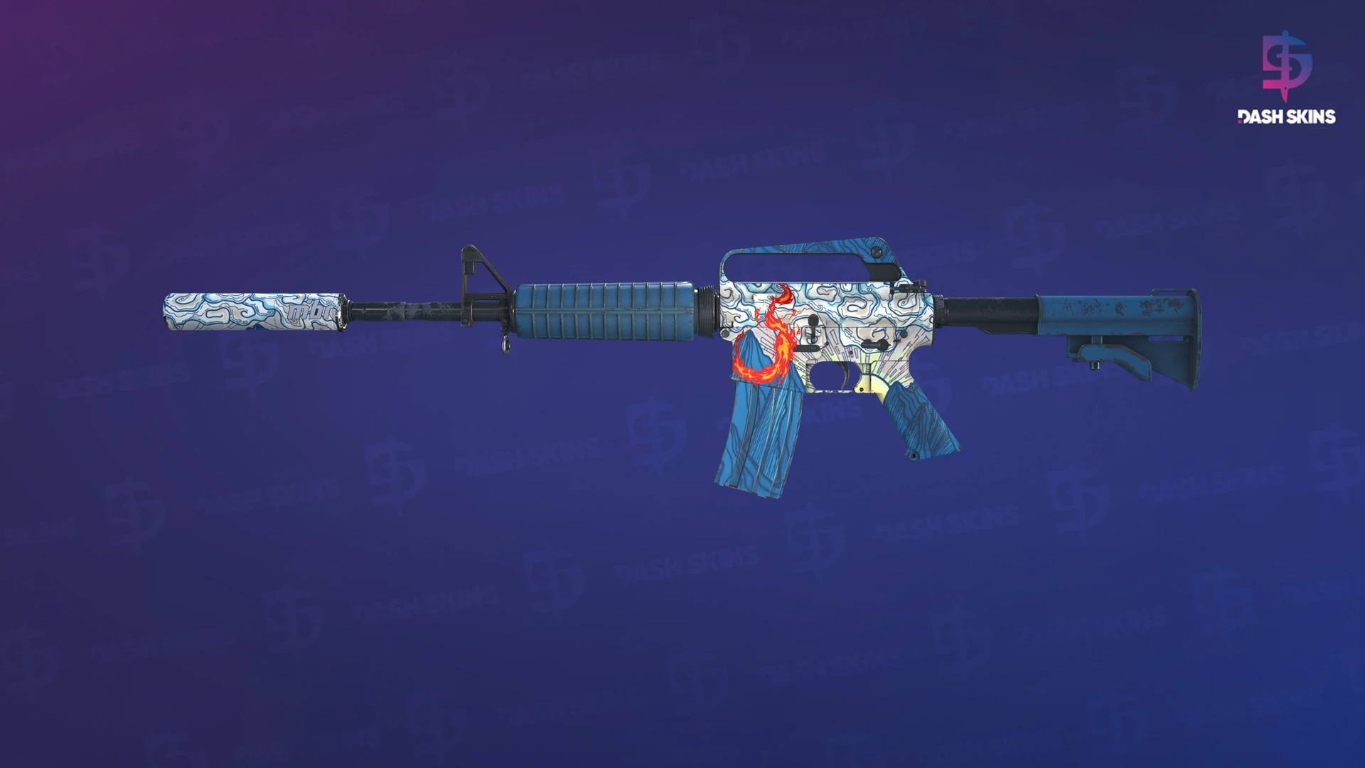 M4A1-S | Solitude (Field-Tested) Screenshot Playside