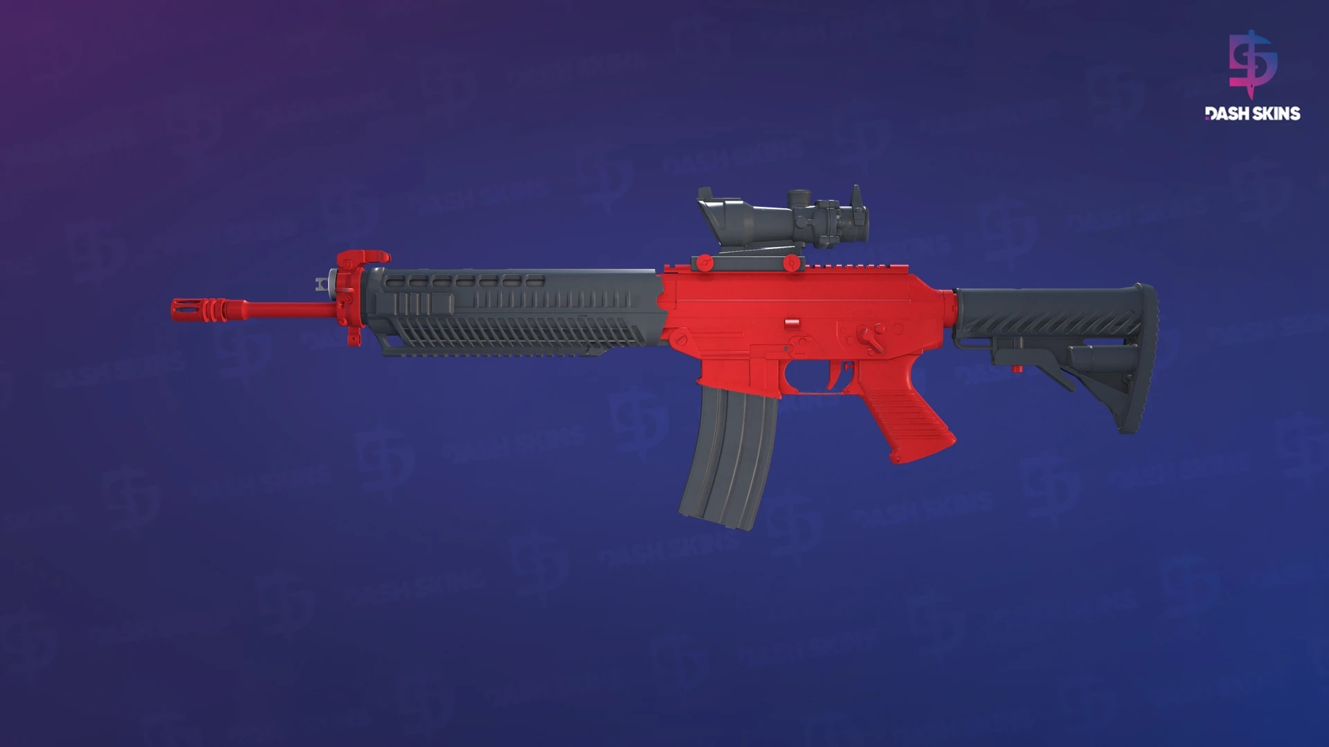 SG 553 | Candy Apple (Factory New) Screenshot Playside