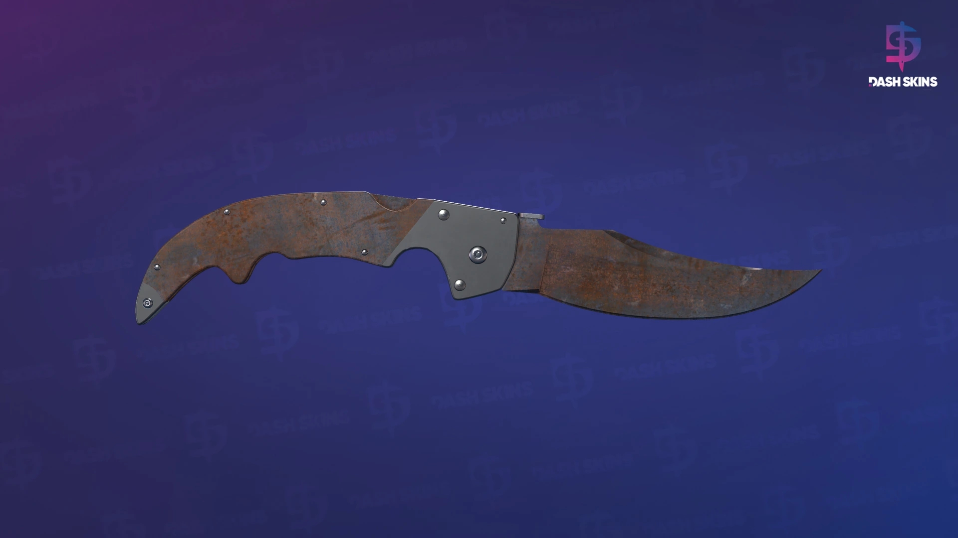 ★ Falchion Knife | Rust Coat (Battle-Scarred) Screenshot Playside