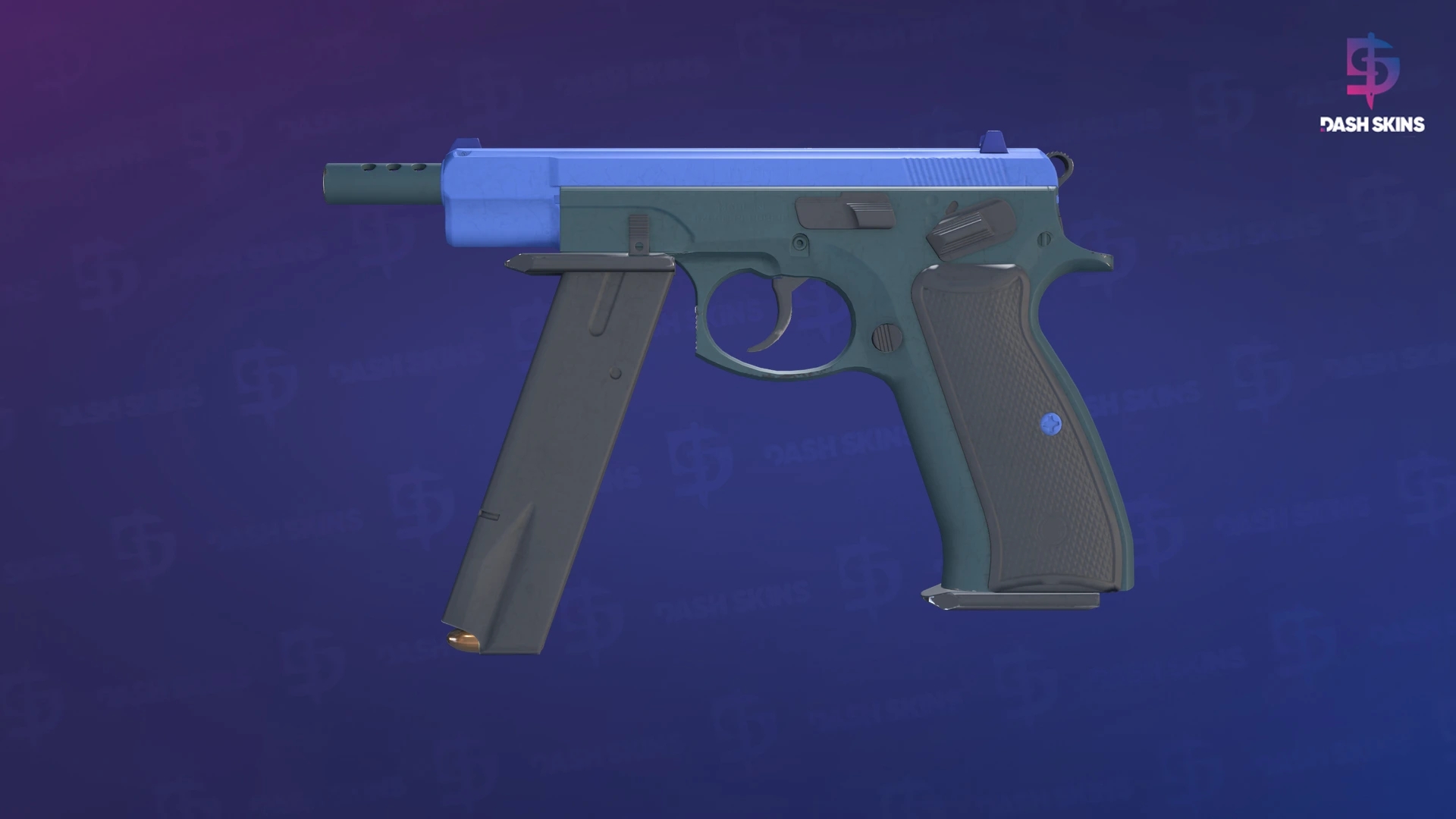CZ75-Auto | Indigo (Factory New) Screenshot Playside