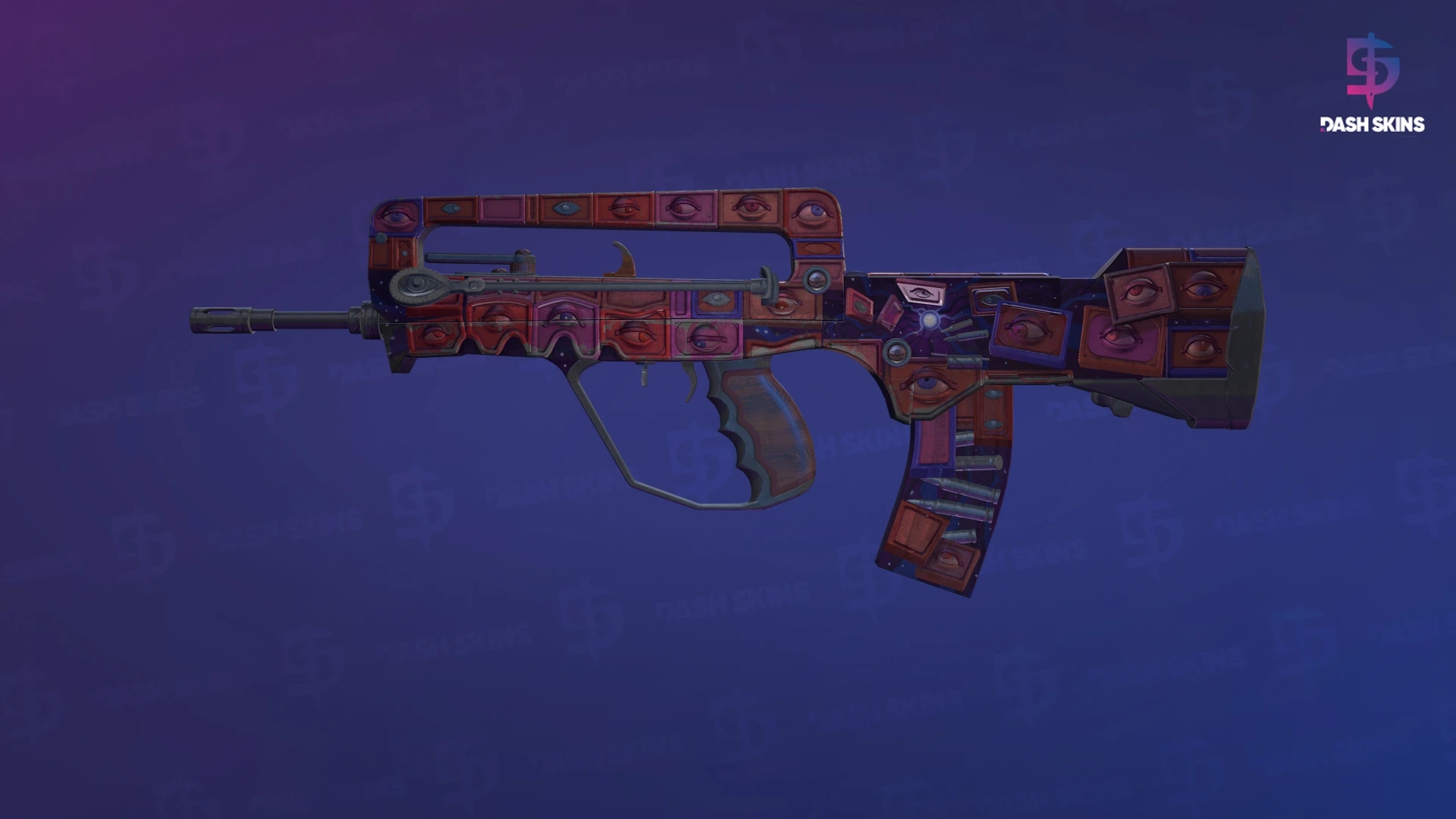 FAMAS | Rapid Eye Movement (Battle-Scarred) Screenshot Playside
