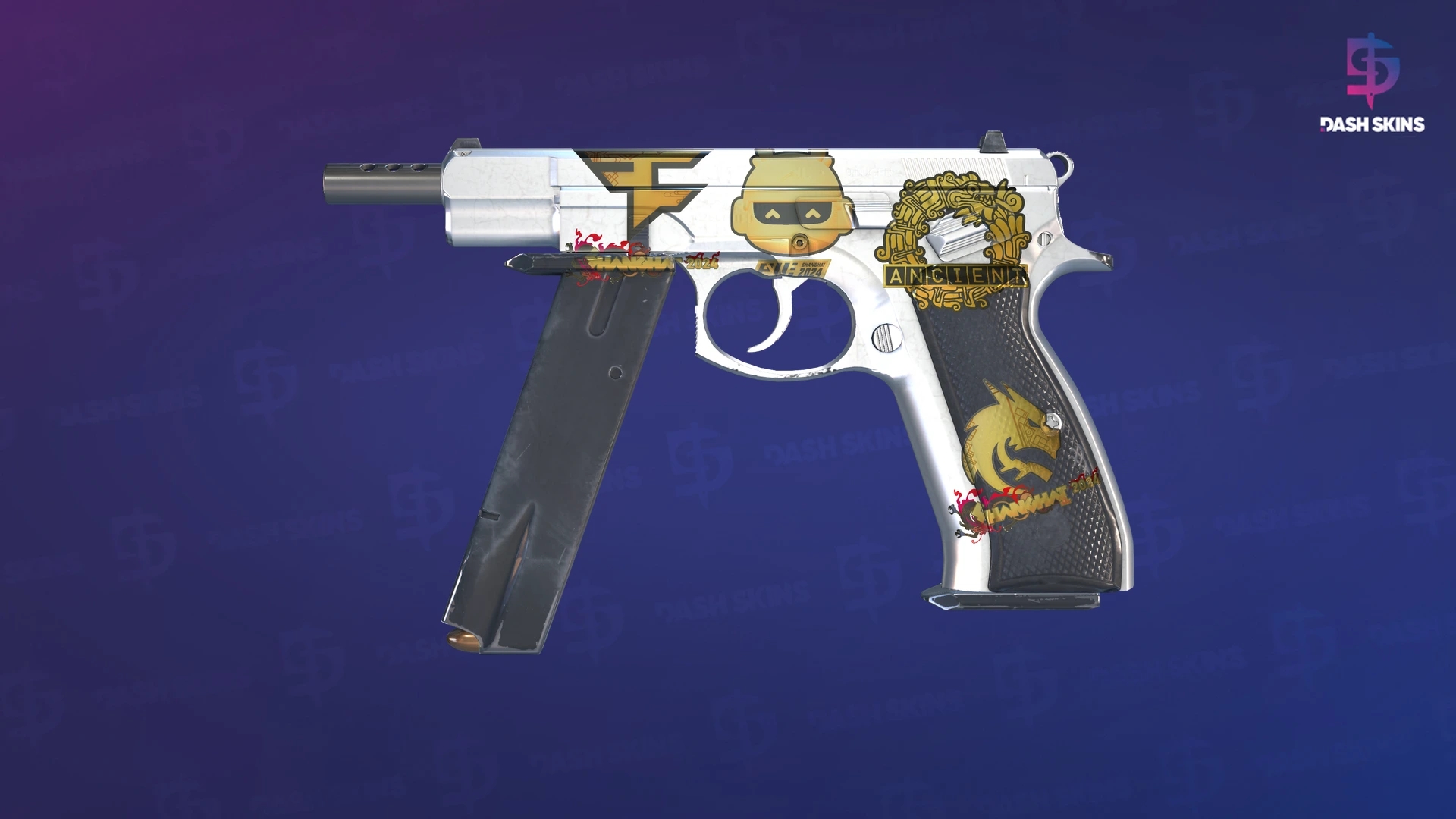 Souvenir CZ75-Auto | Silver (Factory New) Screenshot Playside