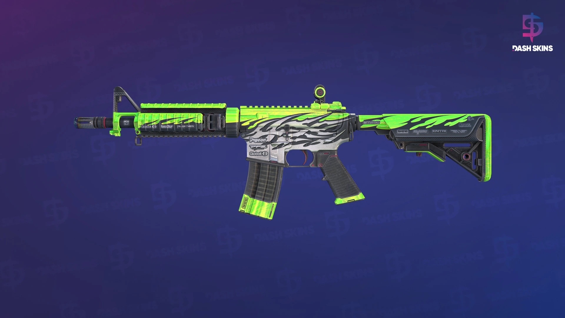 M4A4 | Full Throttle (Minimal Wear) Screenshot Playside
