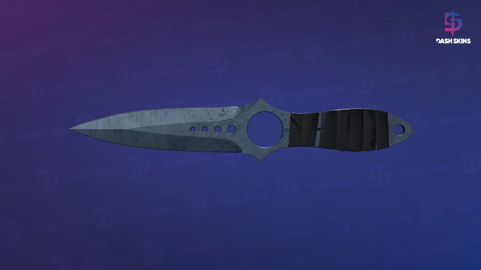 ★ Skeleton Knife | Blue Steel (Field-Tested) Screenshot Playside