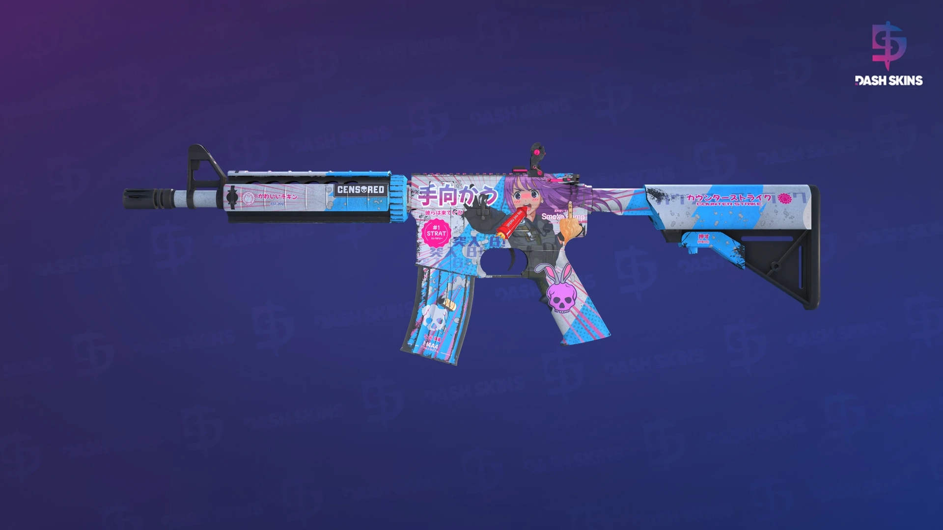 M4A4 | Temukau (Field-Tested) Screenshot Playside