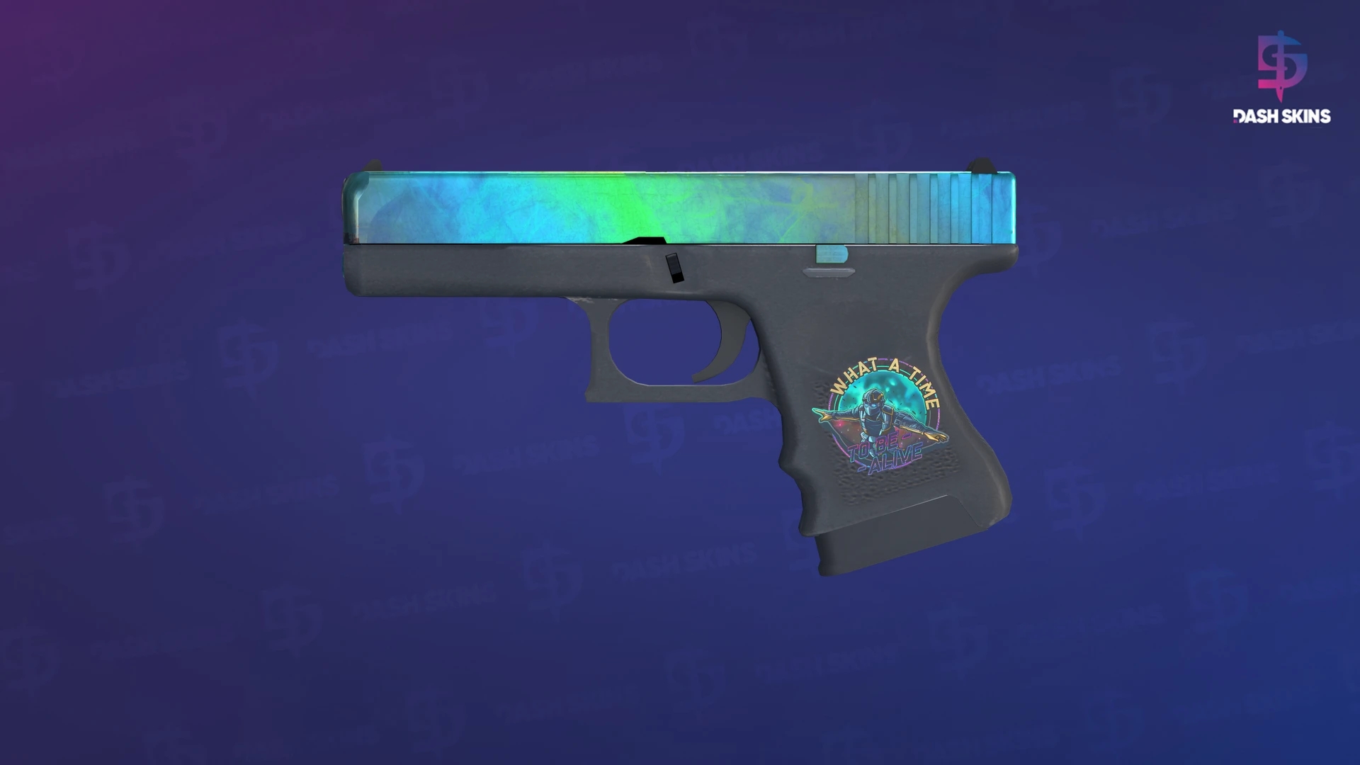 Glock-18 | Gamma Doppler (Factory New) - Phase 3 Screenshot Playside
