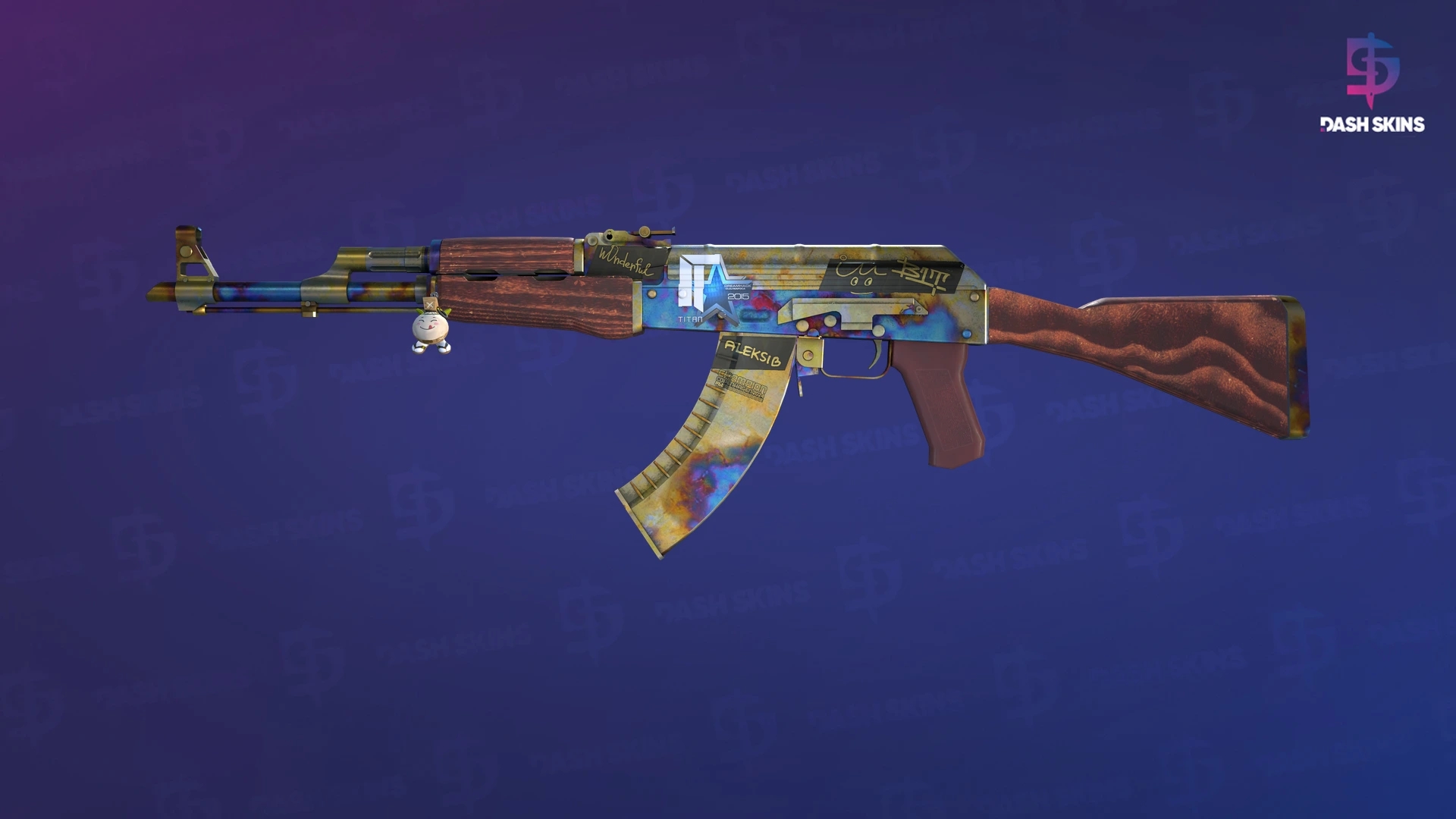 AK-47 | Case Hardened (Field-Tested) Screenshot Playside