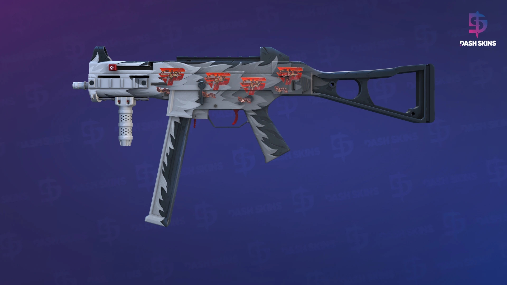 UMP-45 | Arctic Wolf (Factory New) Screenshot Playside