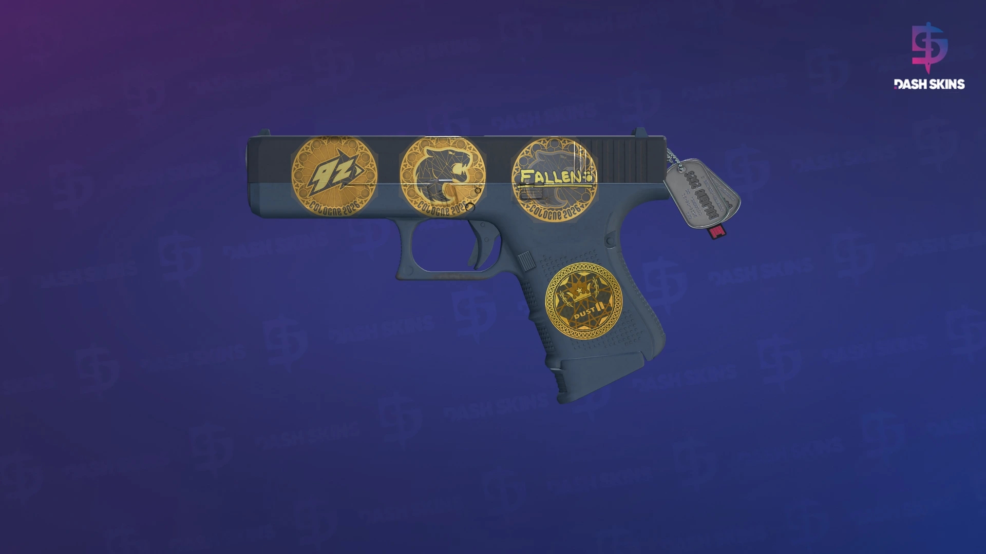 Souvenir Glock-18 | Night (Minimal Wear) Screenshot Playside