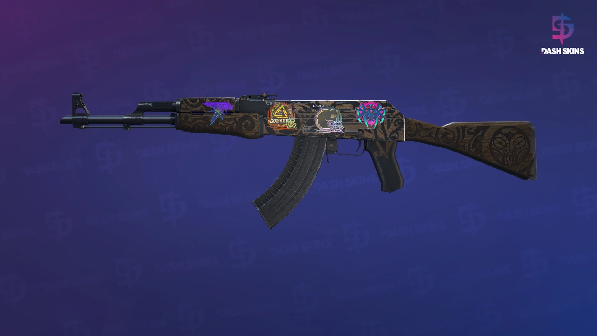 AK-47 | Uncharted (Field-Tested) Screenshot Playside