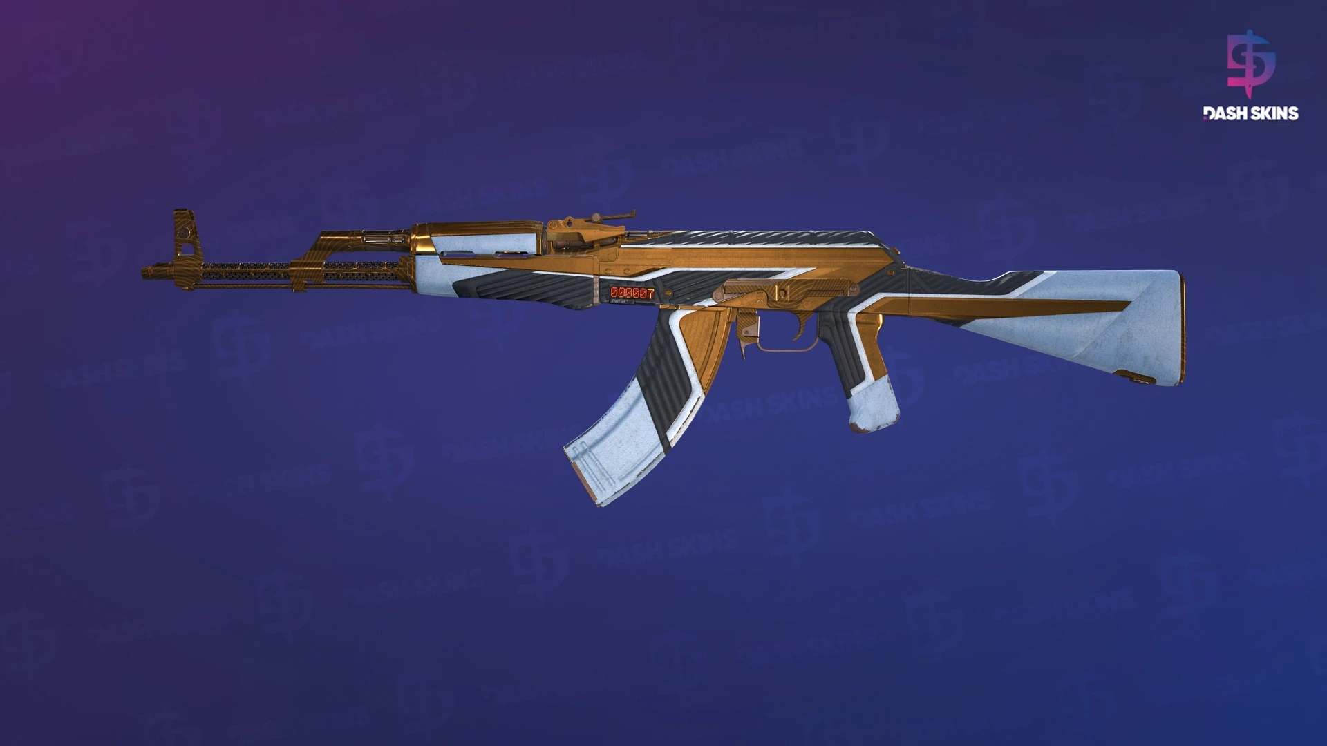 StatTrak™ AK-47 | The Oligarch (Well-Worn) Screenshot Playside