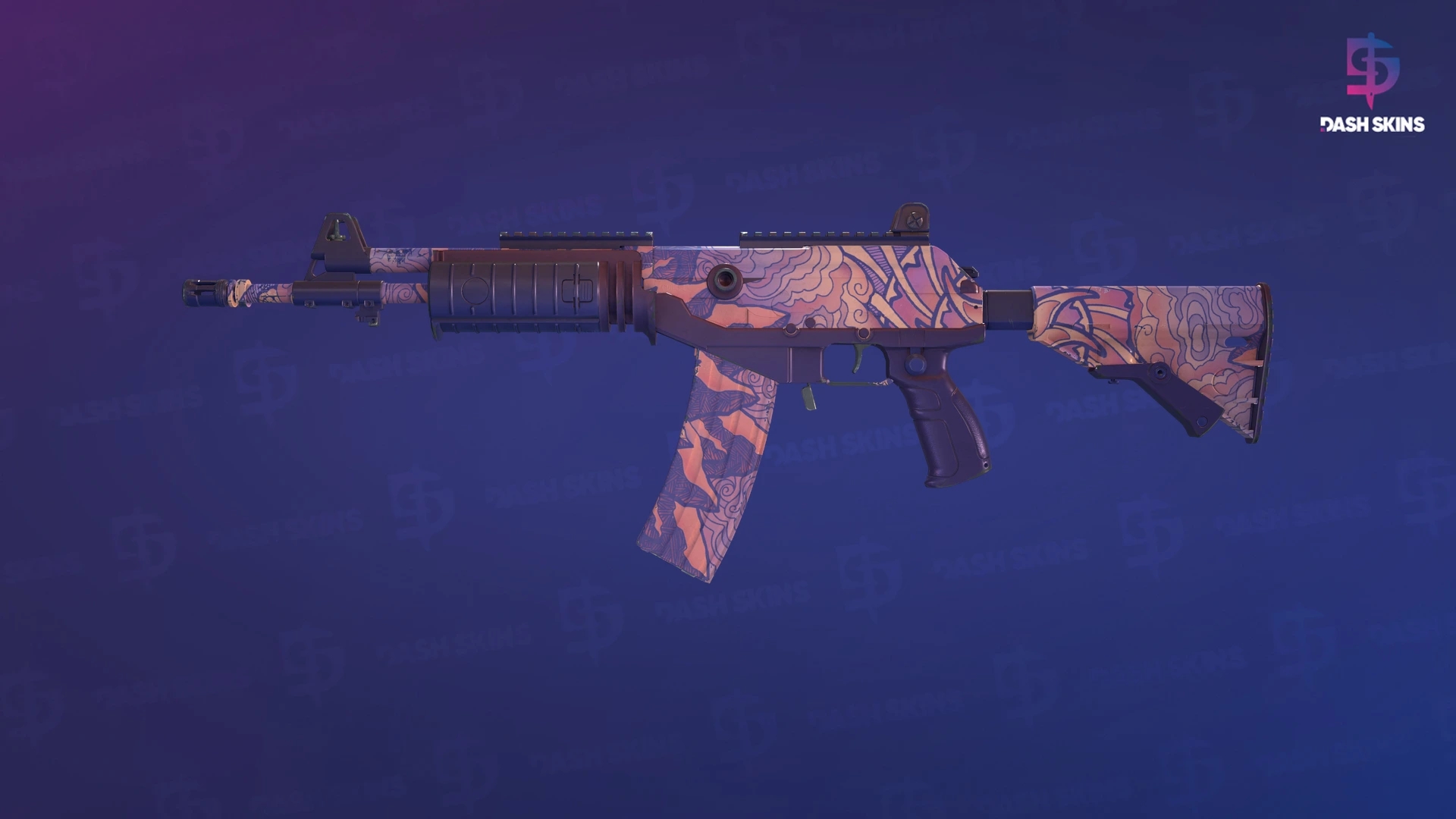 Galil AR | Sky Mandala (Minimal Wear) Screenshot Playside