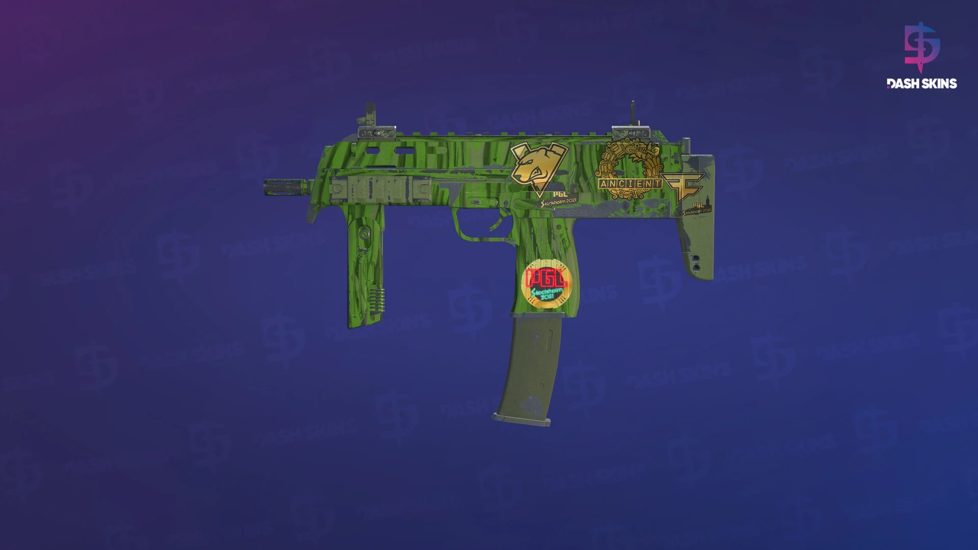 Souvenir MP7 | Tall Grass (Field-Tested) Screenshot Playside