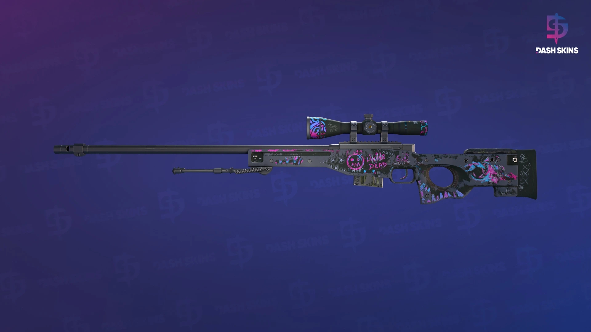 AWP | Fever Dream (Battle-Scarred) Screenshot Playside