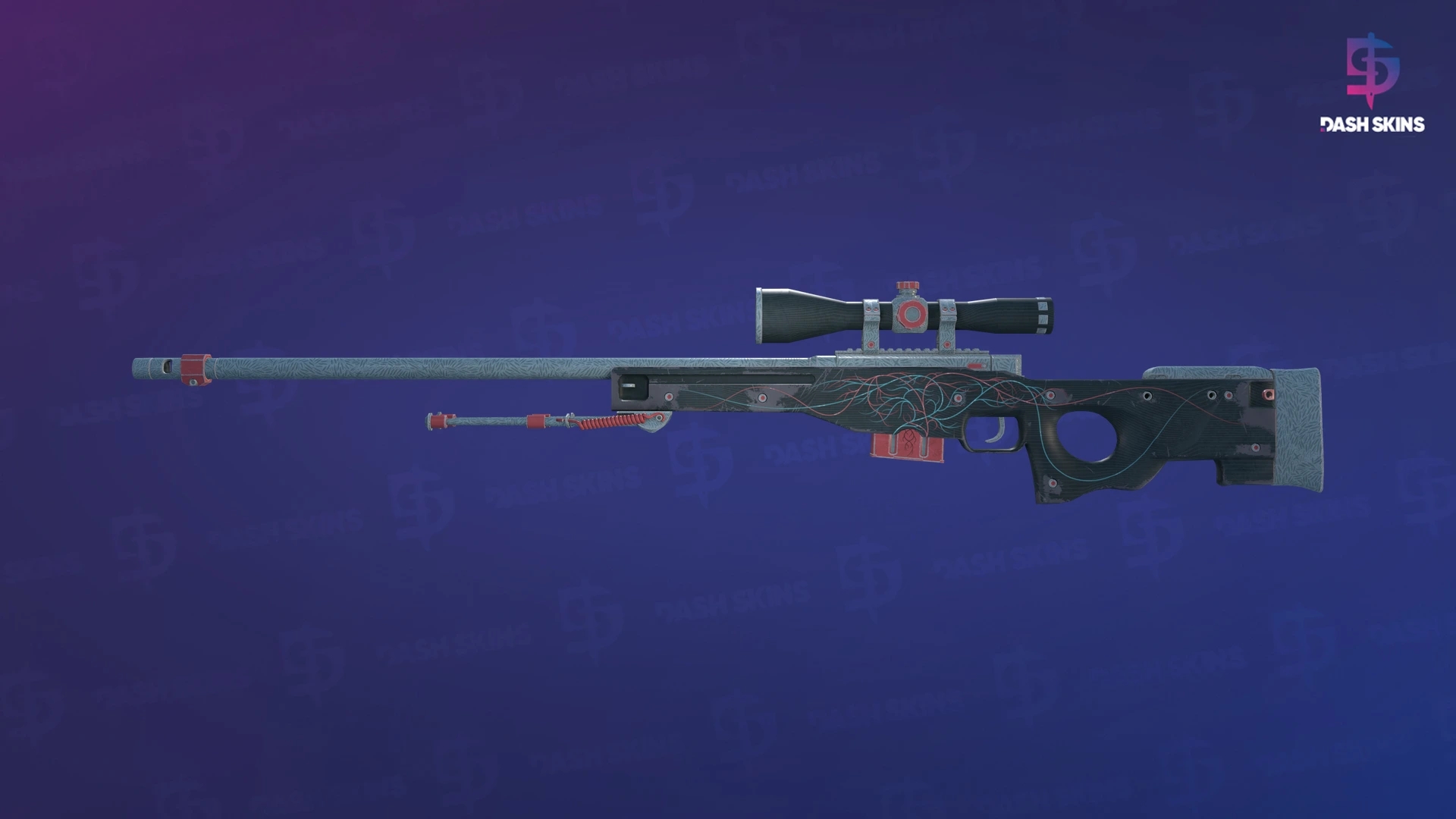 AWP | Capillary (Field-Tested) Screenshot Playside